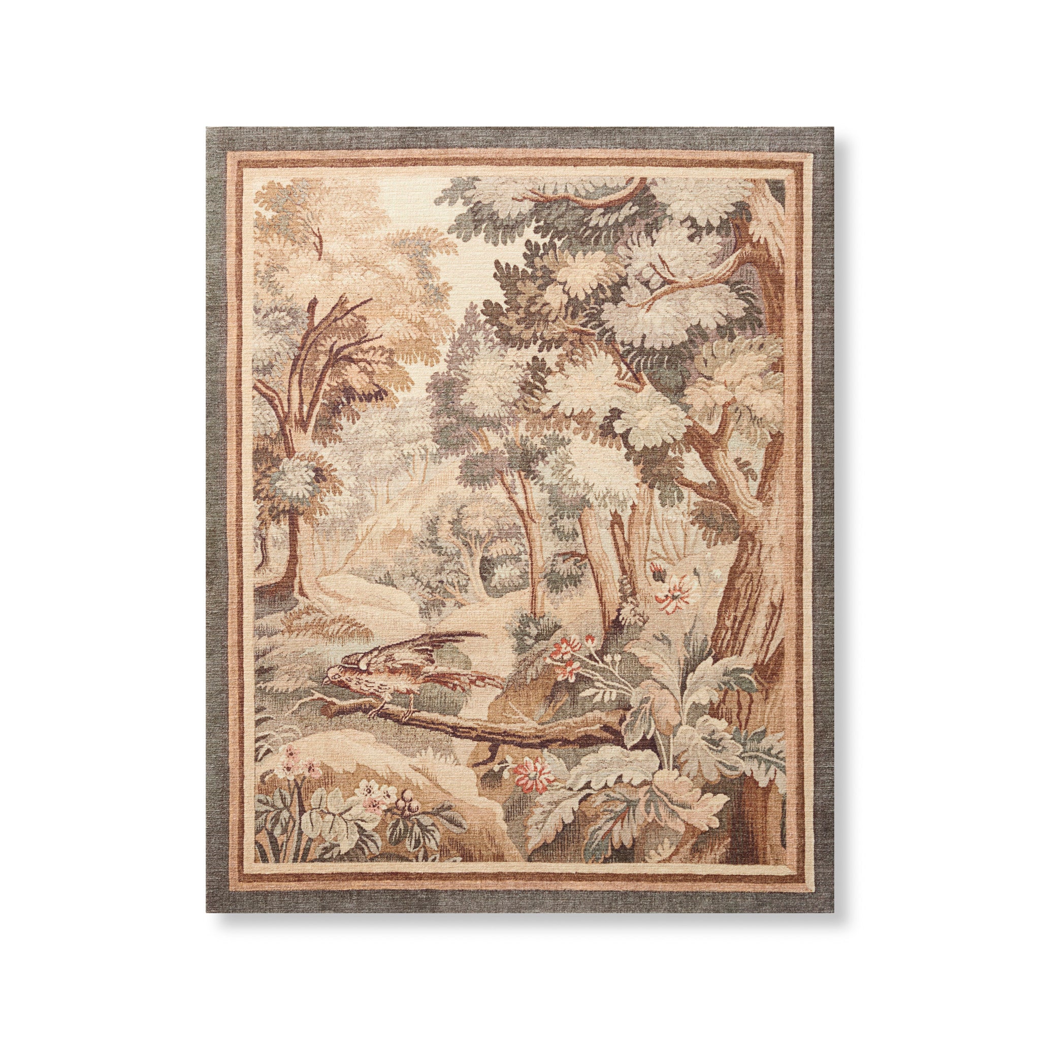 Woodland Watch by Loloi Wall Art in Beige/Green-1