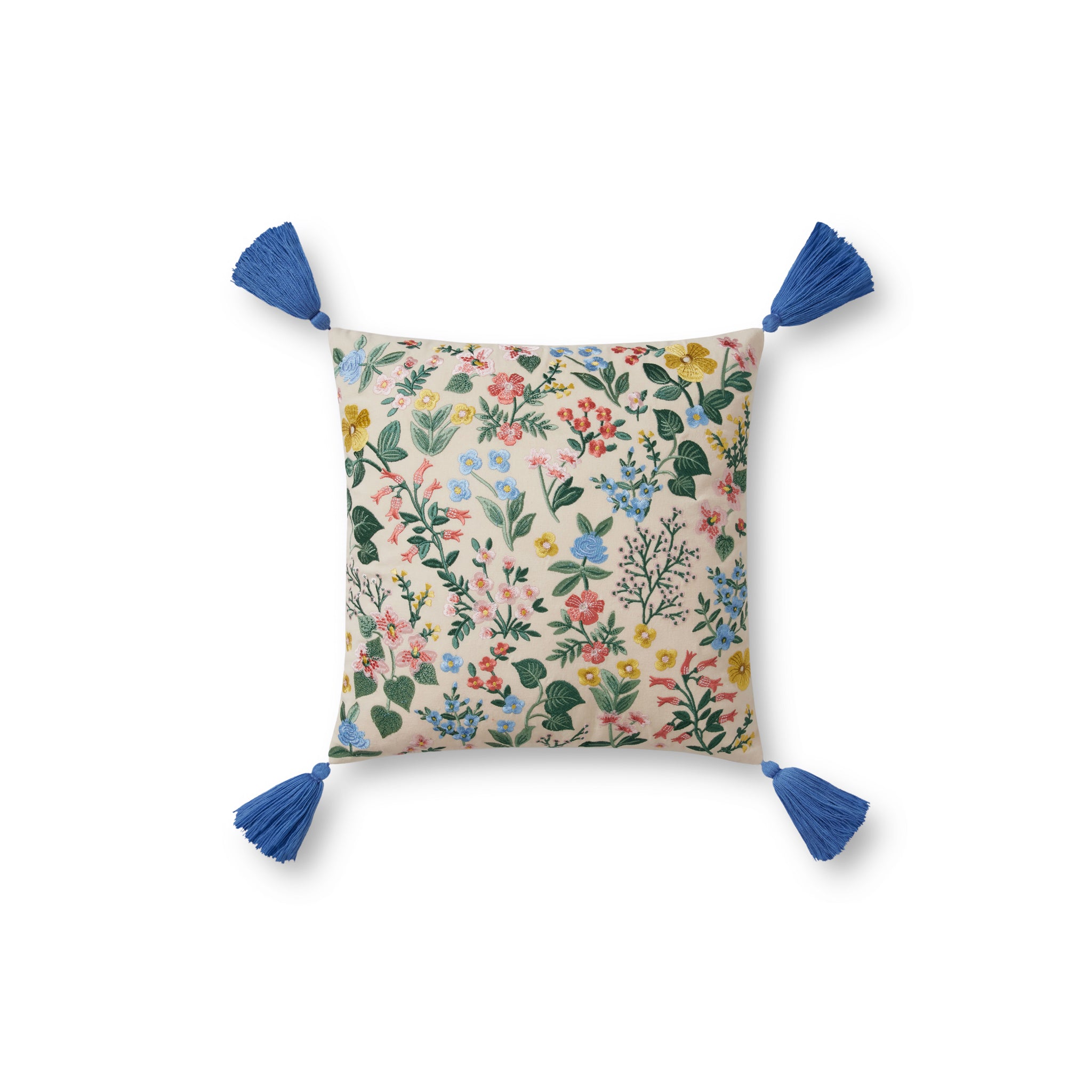 Rifle Paper Co. x Loloi Pillow in Cream-1