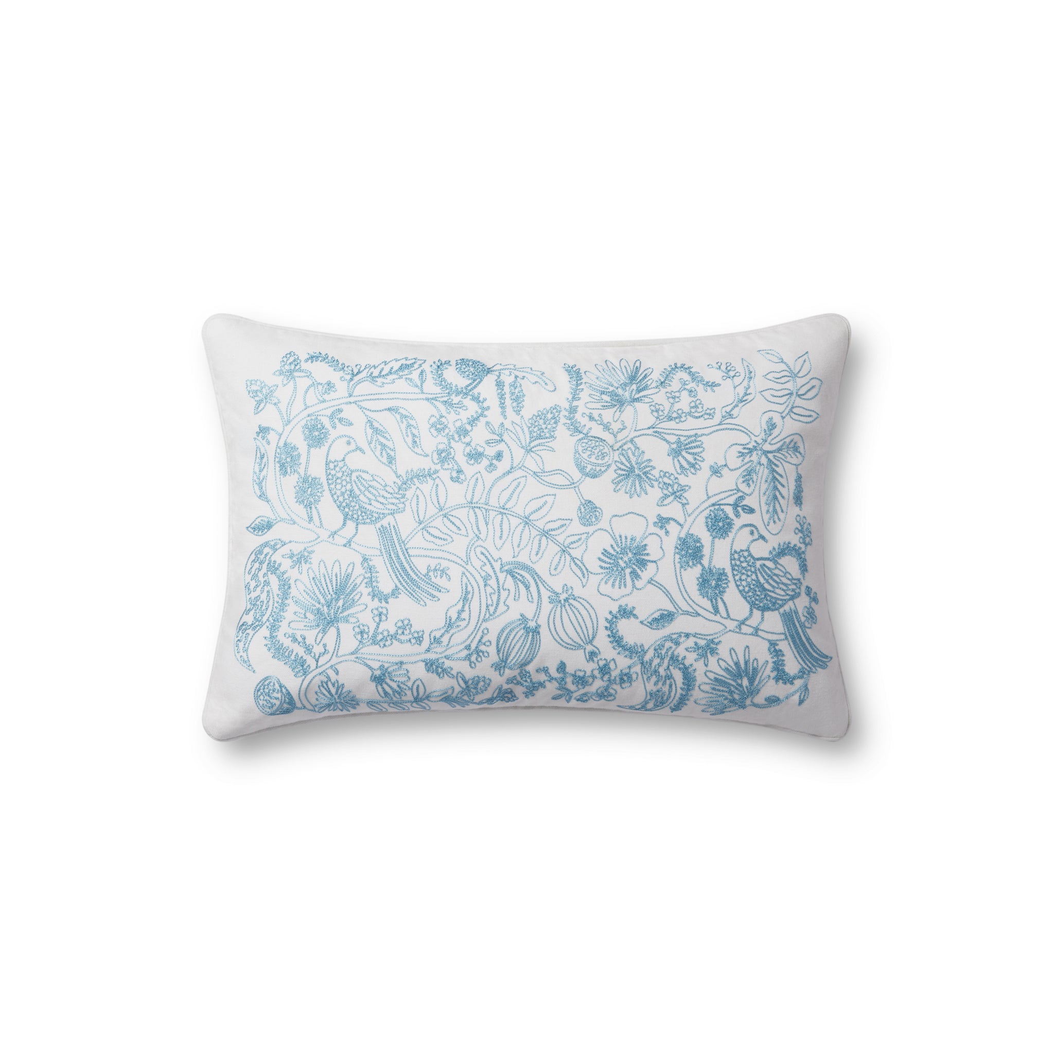 Rifle Paper Co. x Loloi Pillow in Blue-1