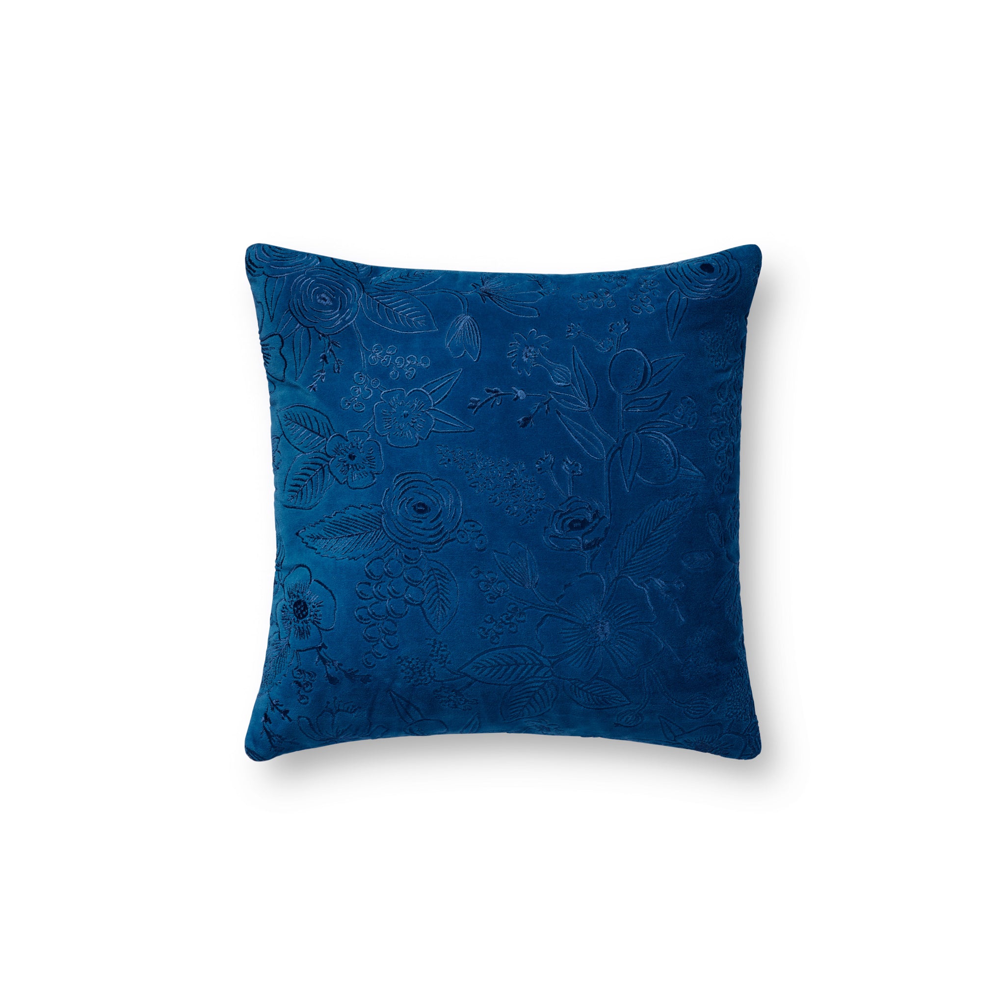 Rifle Paper Co. x Loloi Collette Pillow in Navy-1