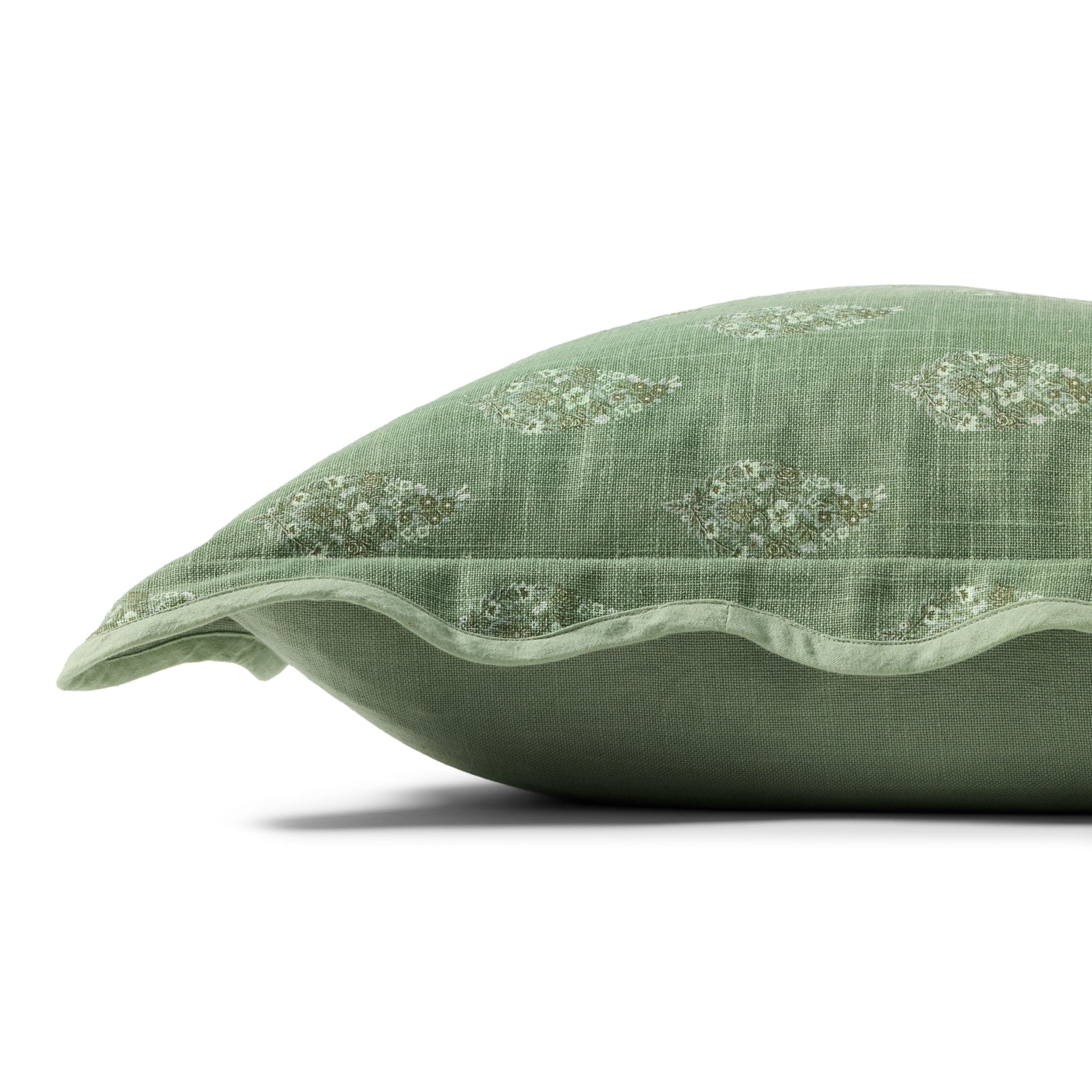 Rifle Paper Co. x Loloi Paisley Pillow in Green-Multi-2