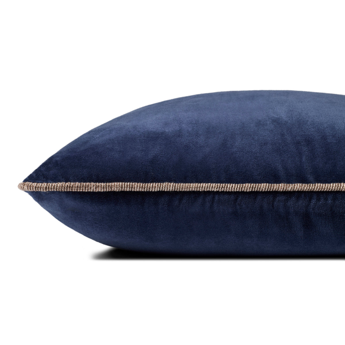Chris Loves Julia x Loloi Liza Pillow in Navy-3