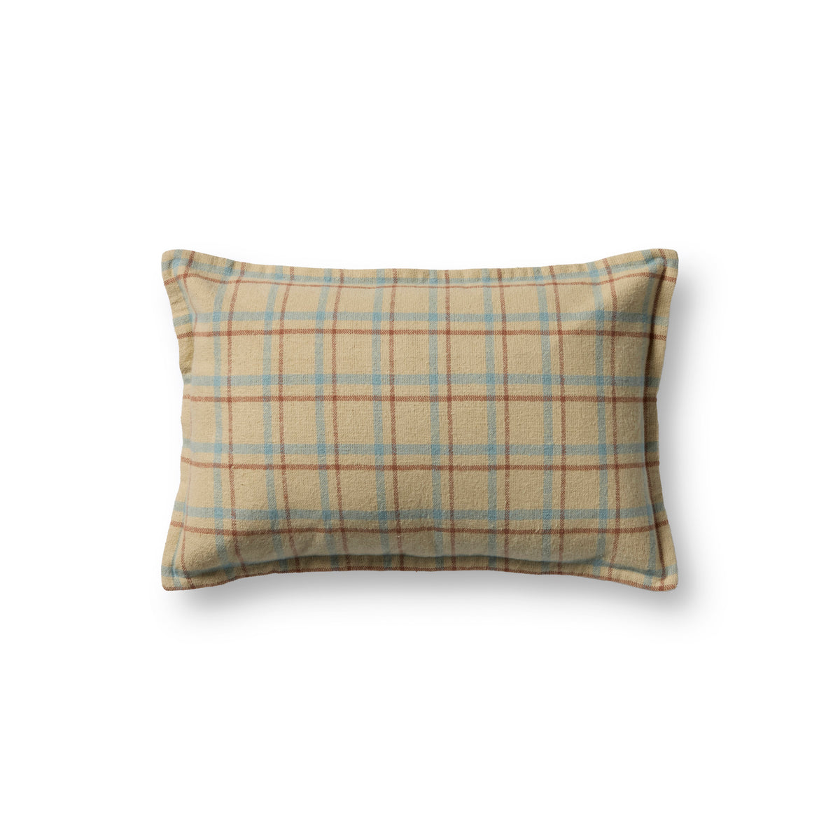 Chris Loves Julia x Loloi Vale Pillow in Yellow-Blue-1
