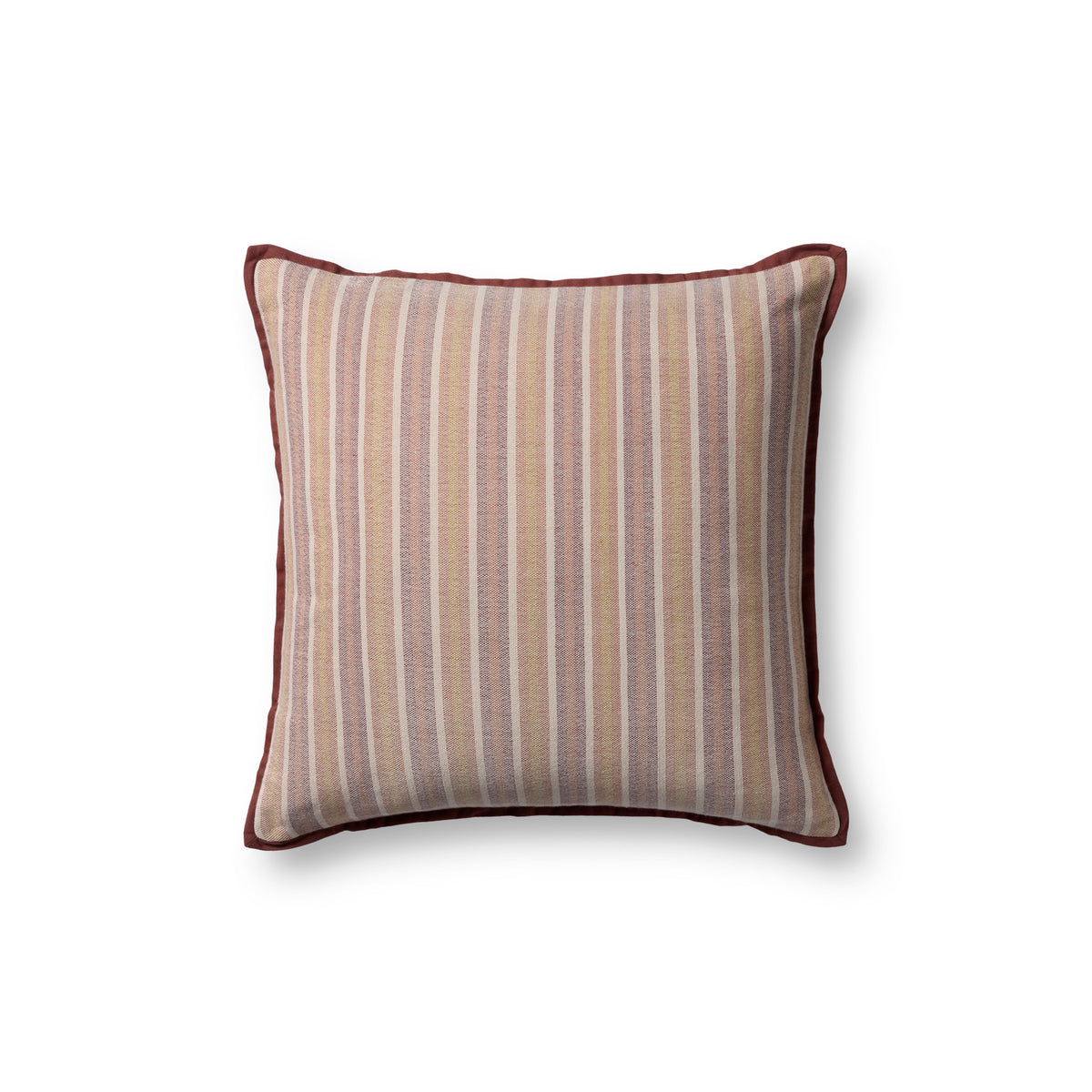 Chris Loves Julia x Loloi Rachel Pillow in Terracotta-1