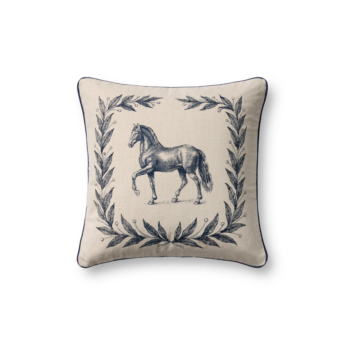 Chris Loves Julia x Loloi Emerson Pillow in Navy-1