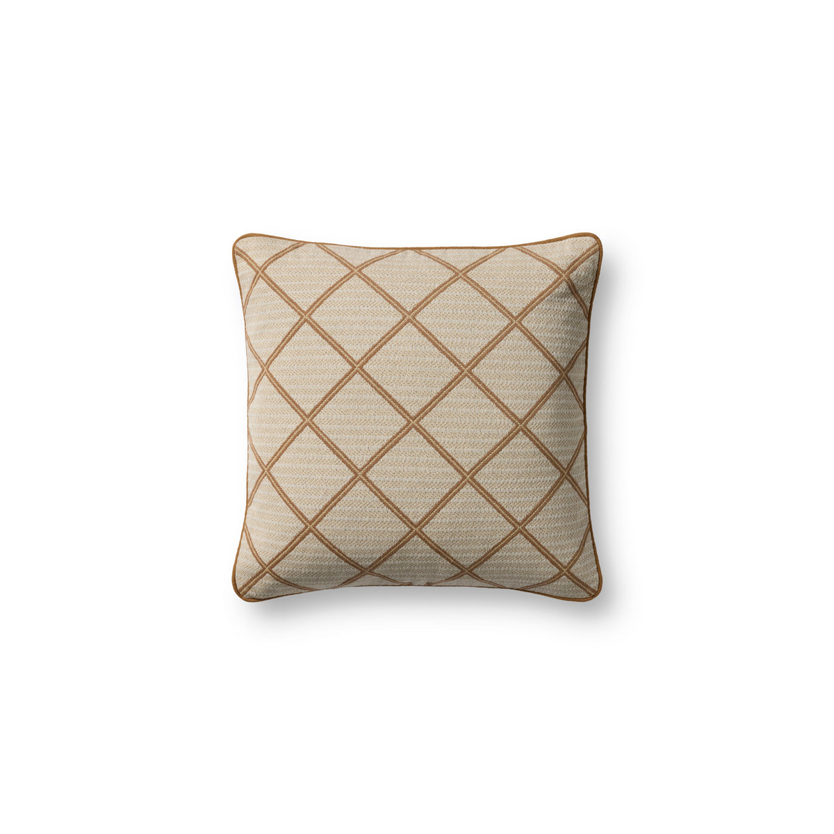 Chris Loves Julia x Loloi Sally Pillow in Natural-1