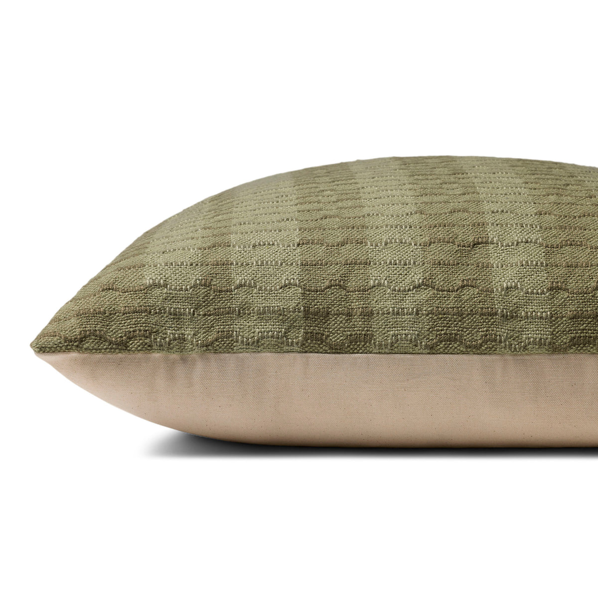 Amber Lewis x Loloi Cordero Pillow in Green-3