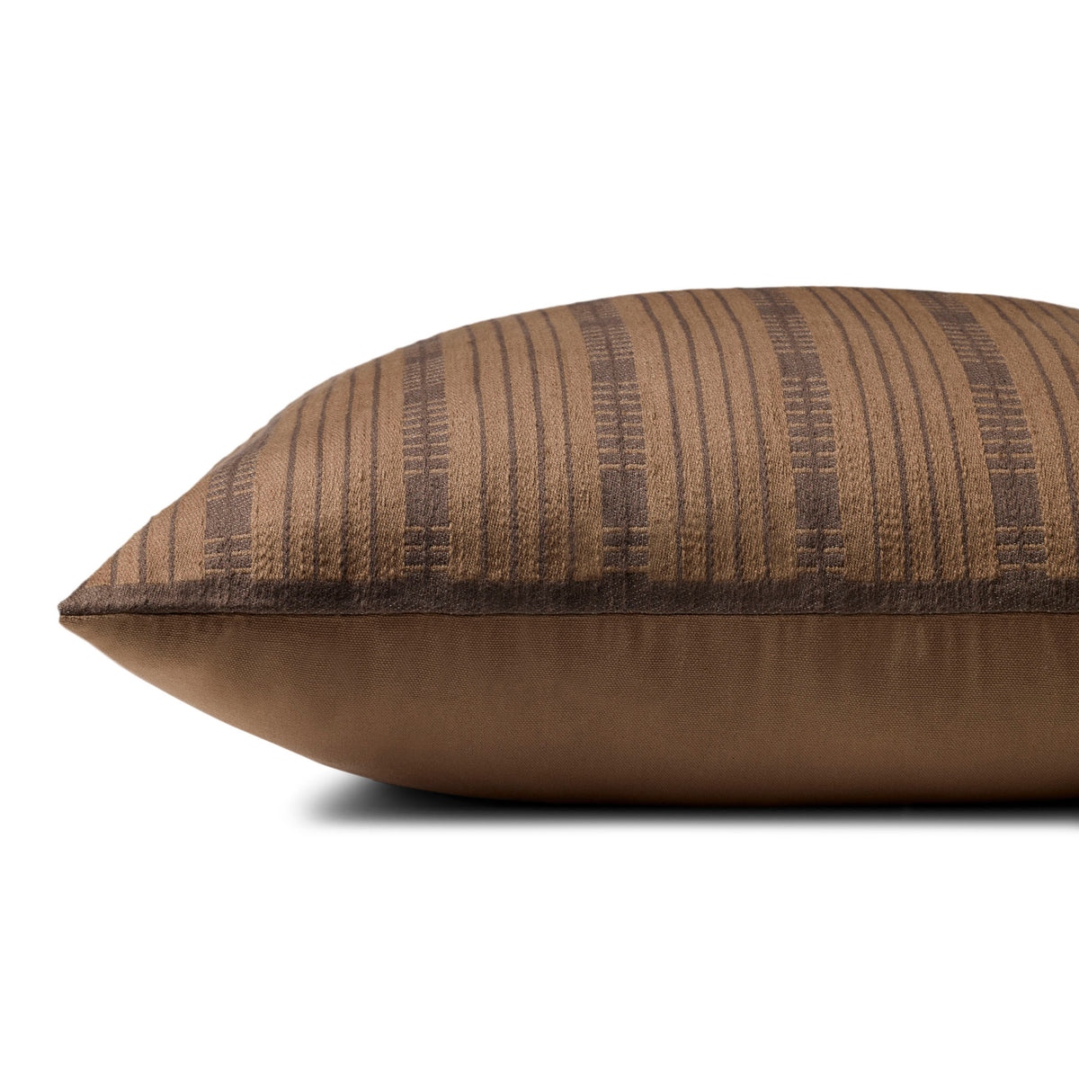 Amber Lewis x Loloi Harney Pillow in Brown-3