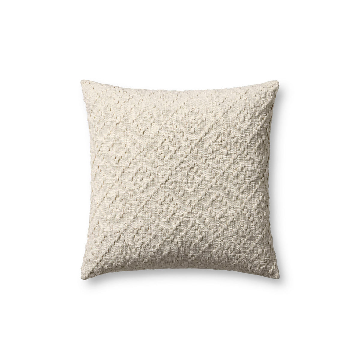 Amber Lewis x Loloi Lorenzo Pillow in Ivory-1