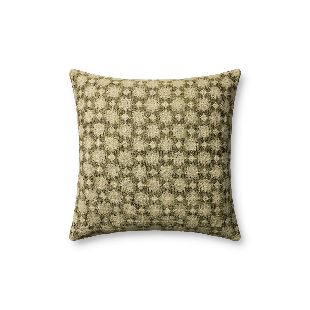 Jeremiah Brent x Loloi Parlor Pillow in Green/Yellow-1