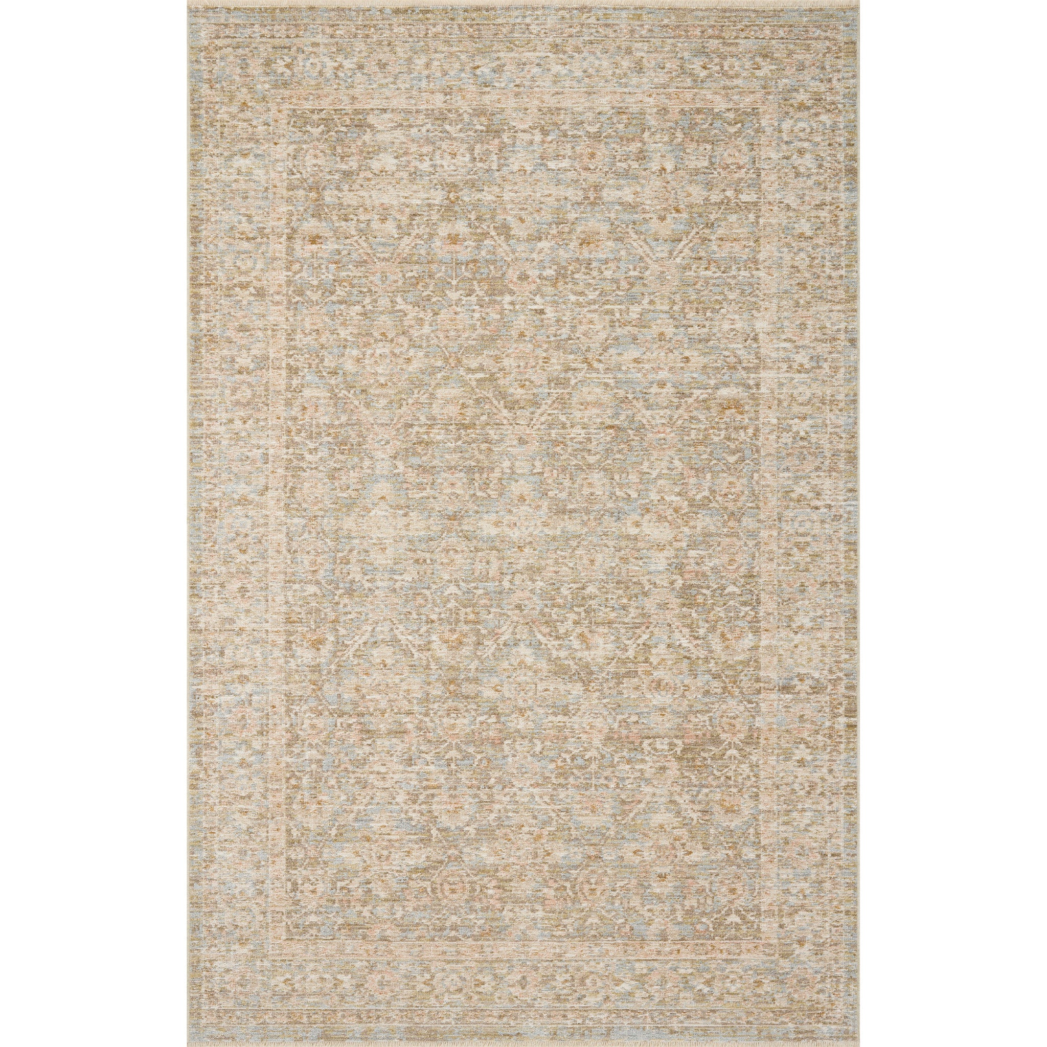 Elora Rug in Sky/Terracotta-1