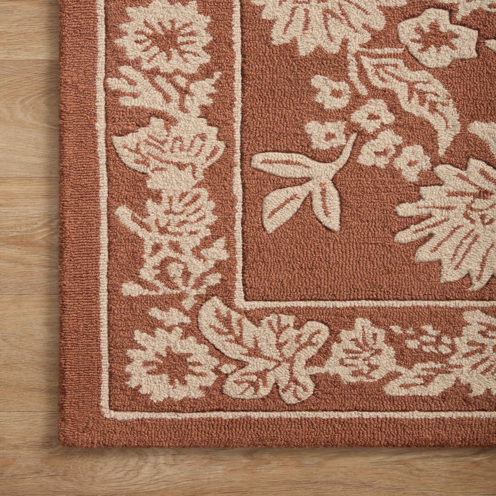 Rifle Paper Co. x Loloi Arboretum Rug in Amber-3