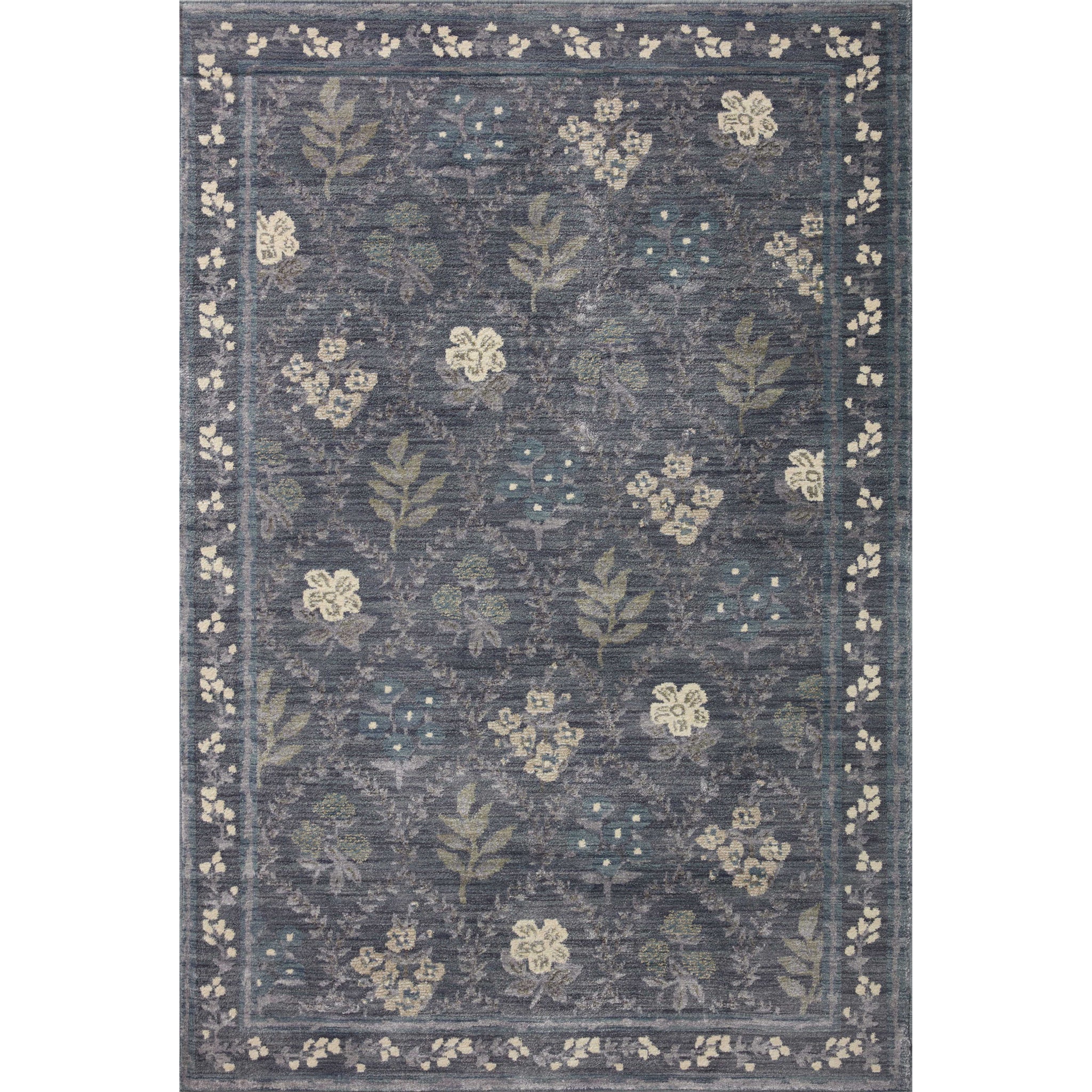 Rifle Paper Co. x Loloi Fiore Rug in Blue-1
