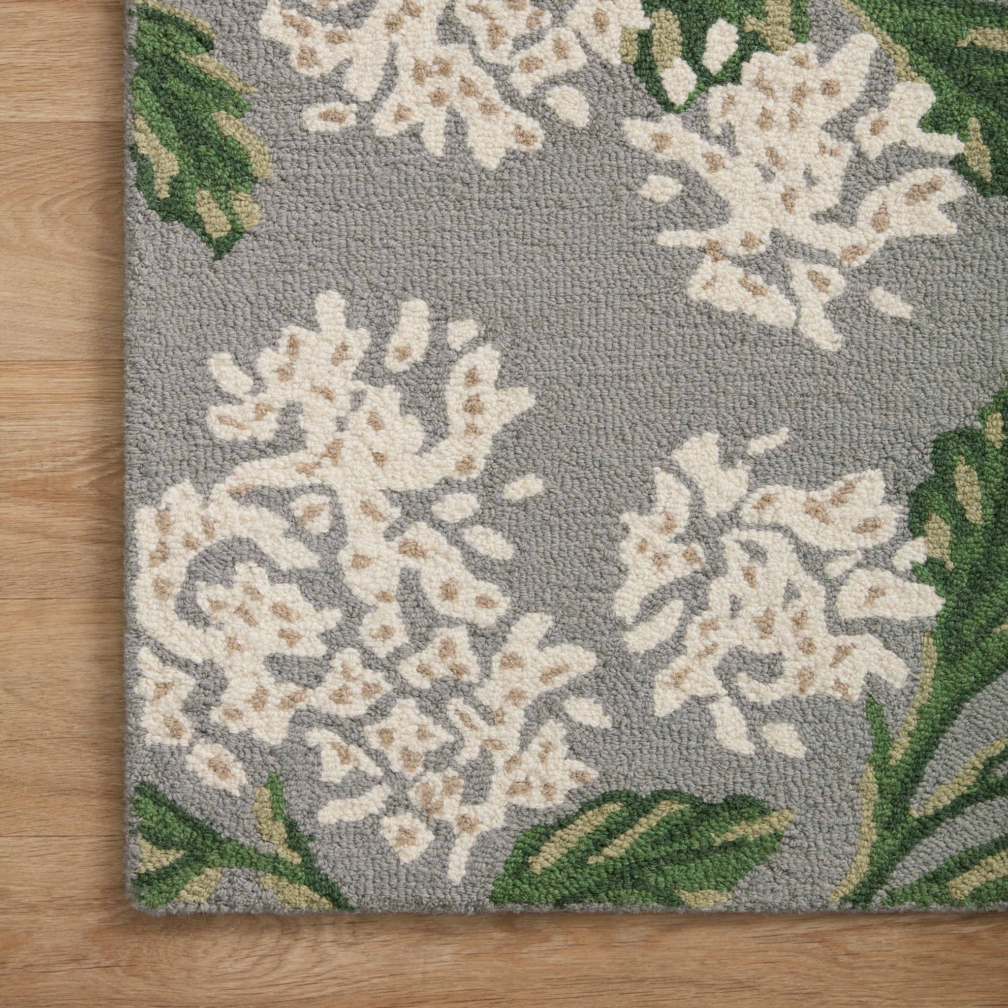 Rifle Paper Co. x Loloi Joie Rug in Grey-4