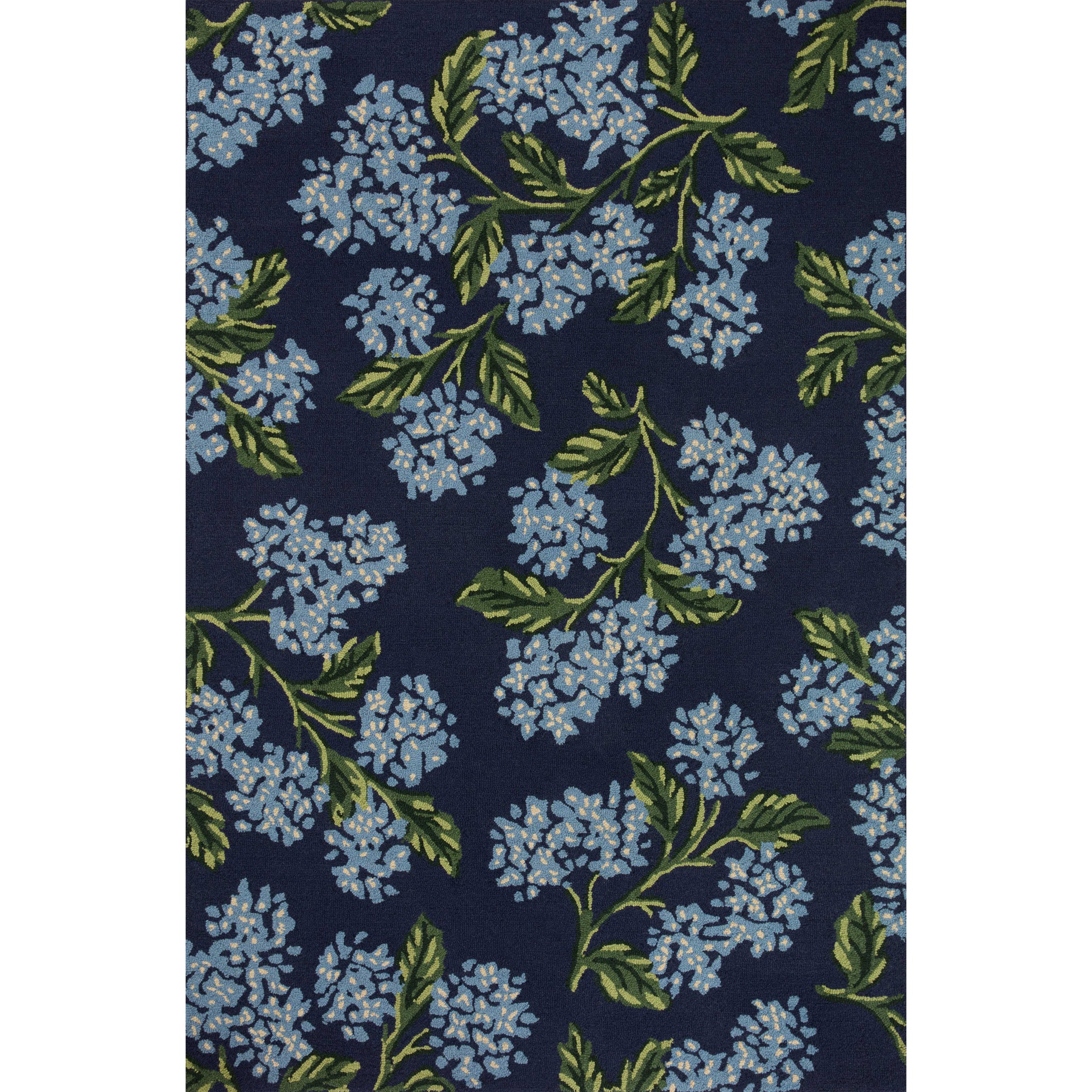 Rifle Paper Co. x Loloi Joie Rug in Navy-1