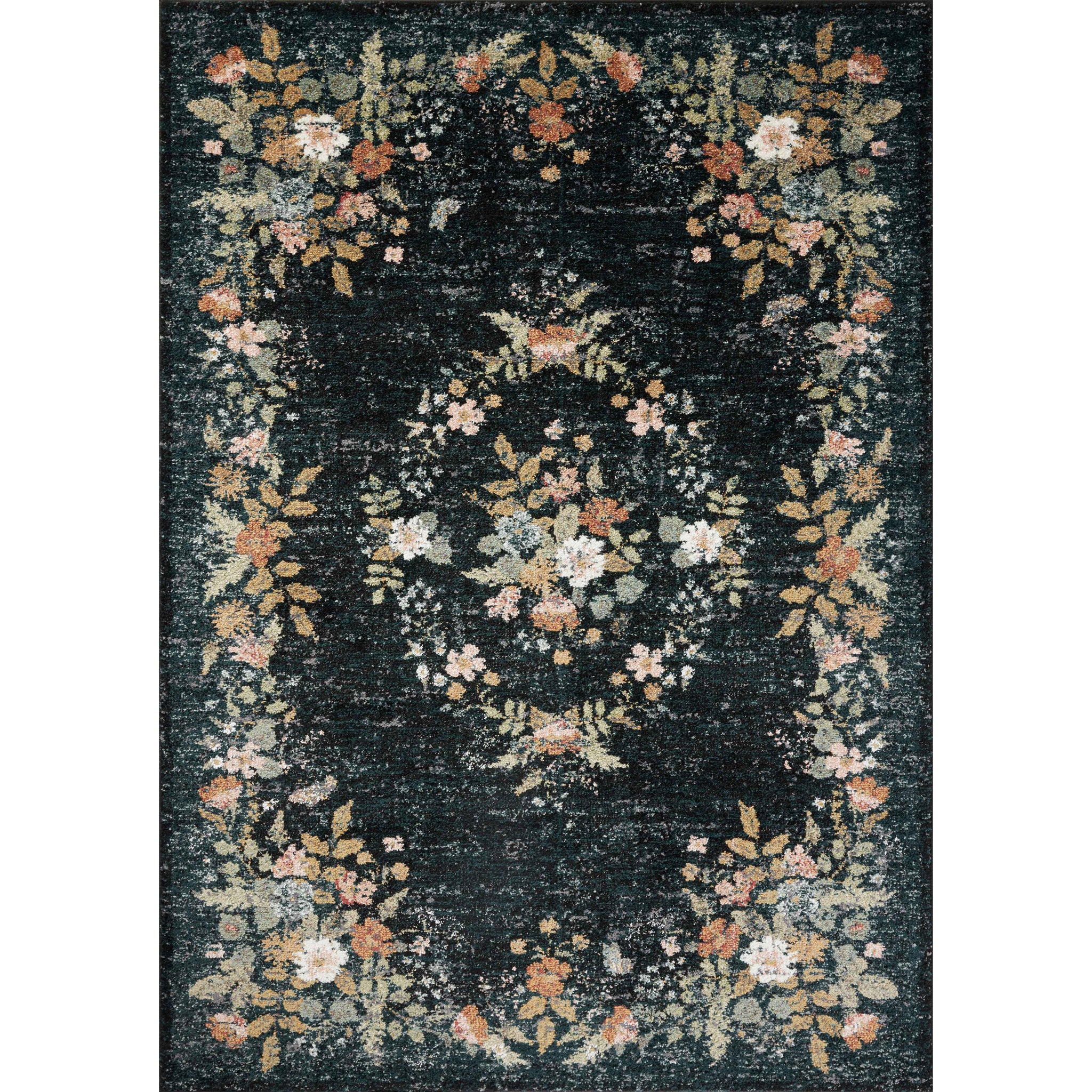 Rifle Paper Co. x Loloi Laurel Rug in Blue-1