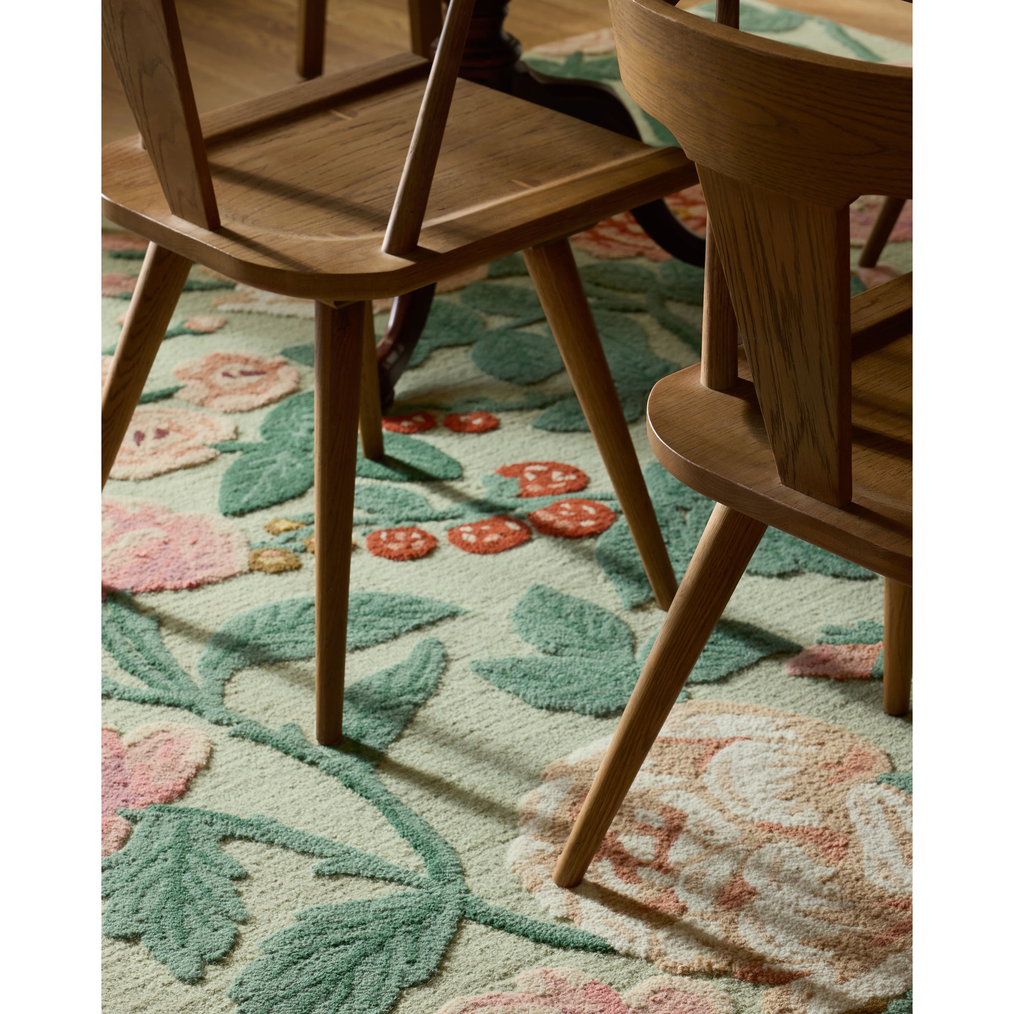 Rifle Paper Co. x Loloi Highgrove Rug in Mint-4