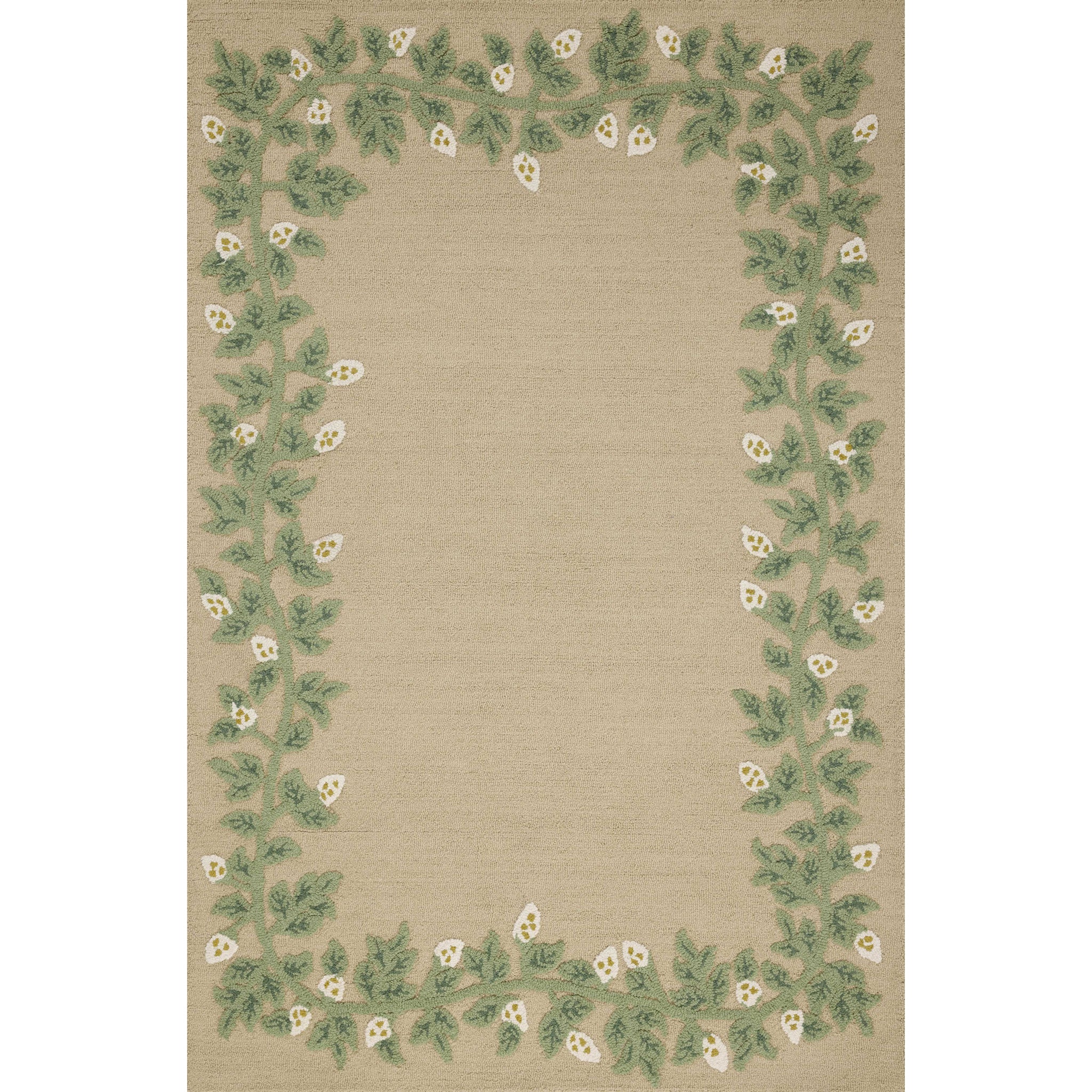 Rifle Paper Co. x Loloi Highgrove Rug in Cream-1