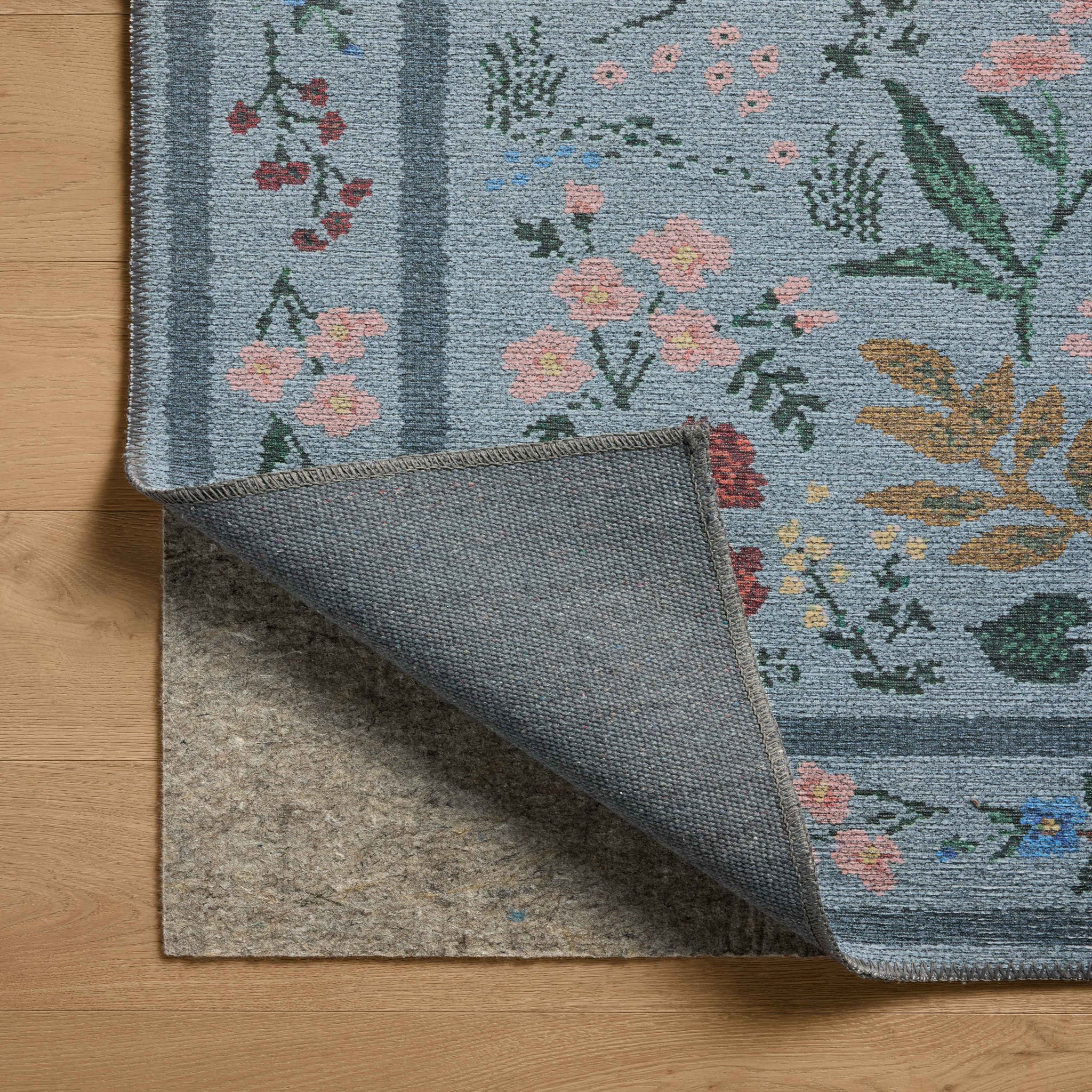 Rifle Paper Co. x Loloi Wildwood Rug in Blue-5
