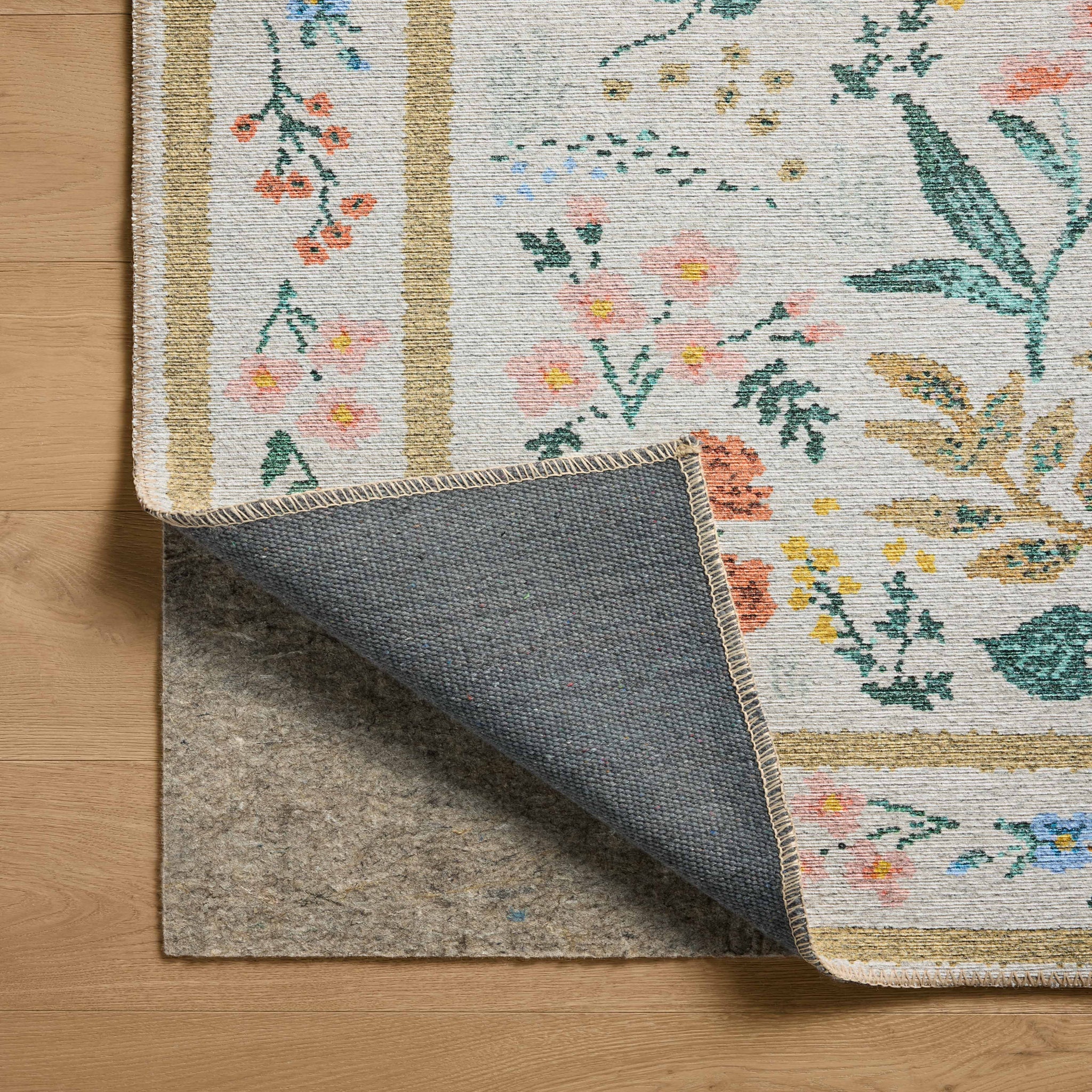 Rifle Paper Co. x Loloi Wildwood Rug in Cream-6