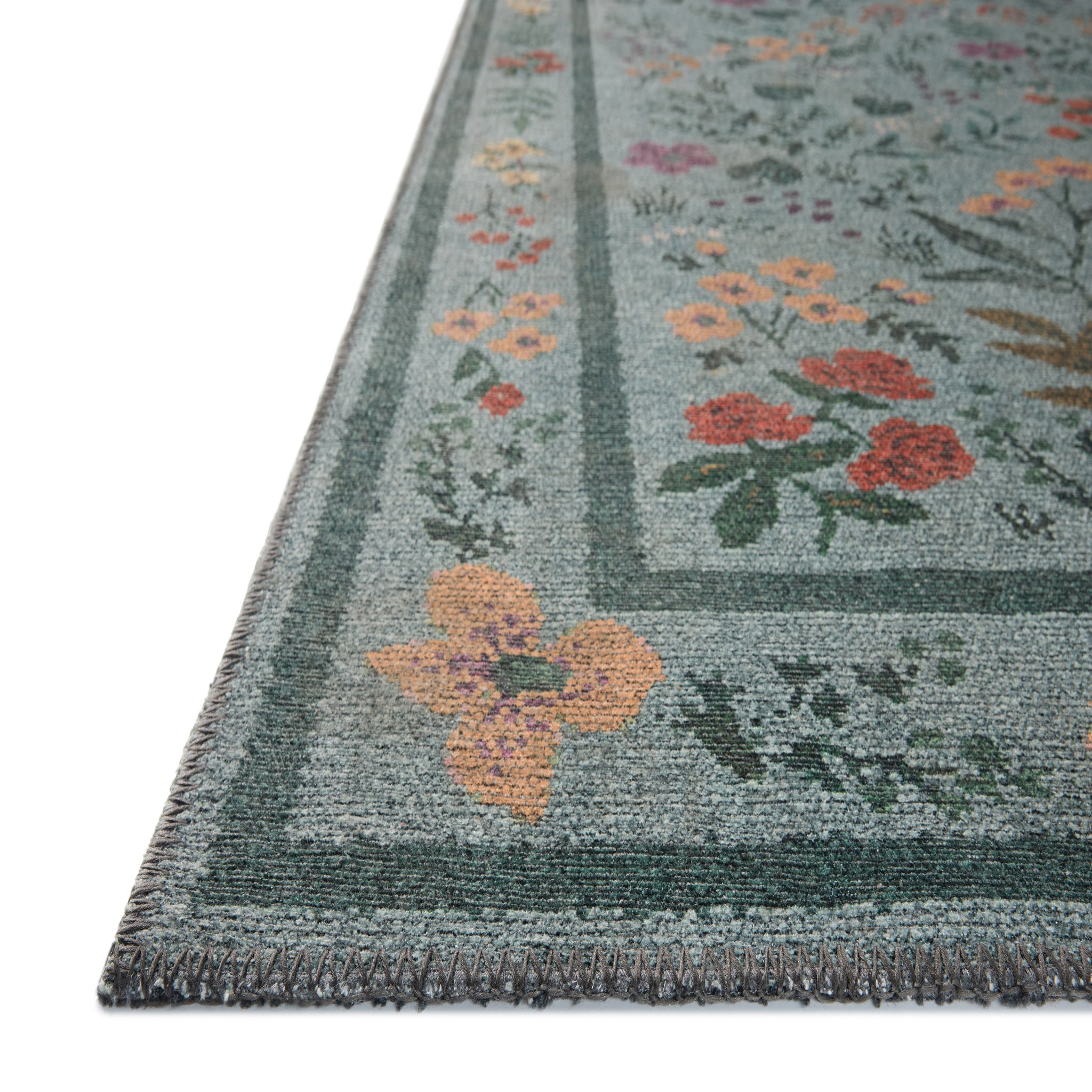 Rifle Paper Co. x Loloi Wildwood Rug in Sage-2