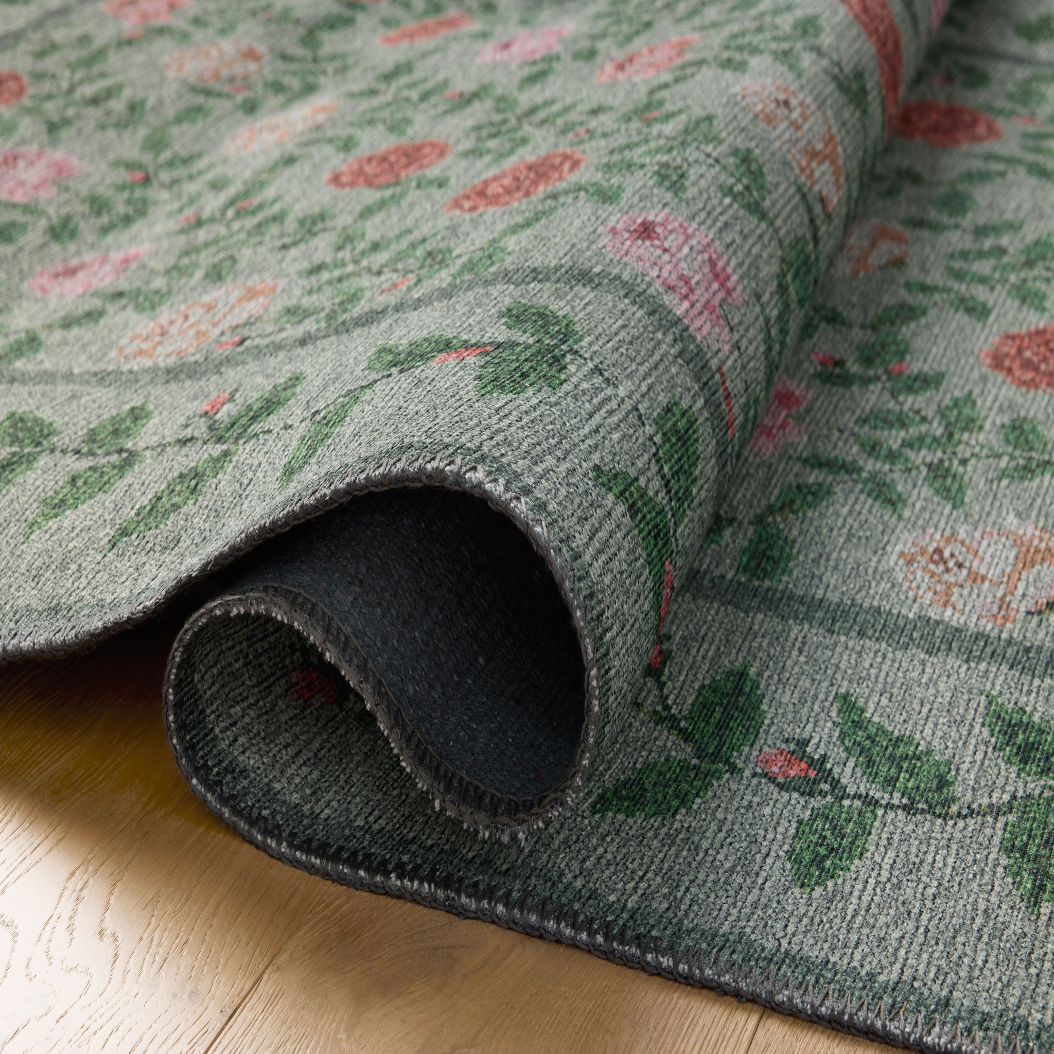 Rifle Paper Co. x Loloi Wildwood Rug in Green-3