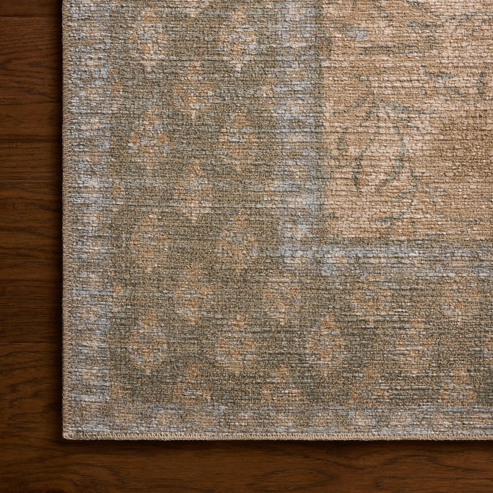 Rifle Paper Co. x Loloi Edinburgh Rug in Sand-Green-5