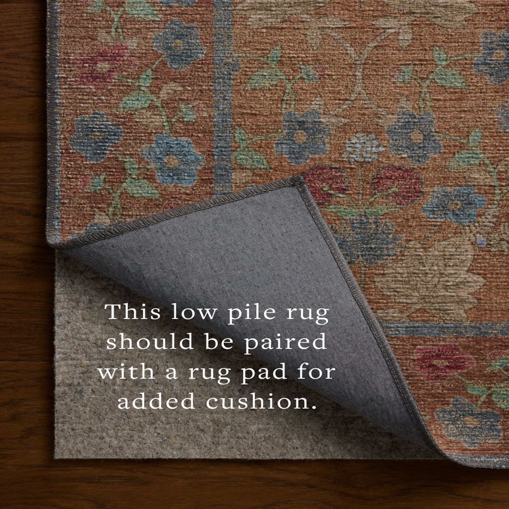 Rifle Paper Co. x Loloi Edinburgh Rug in Cinnamon-Multi-5