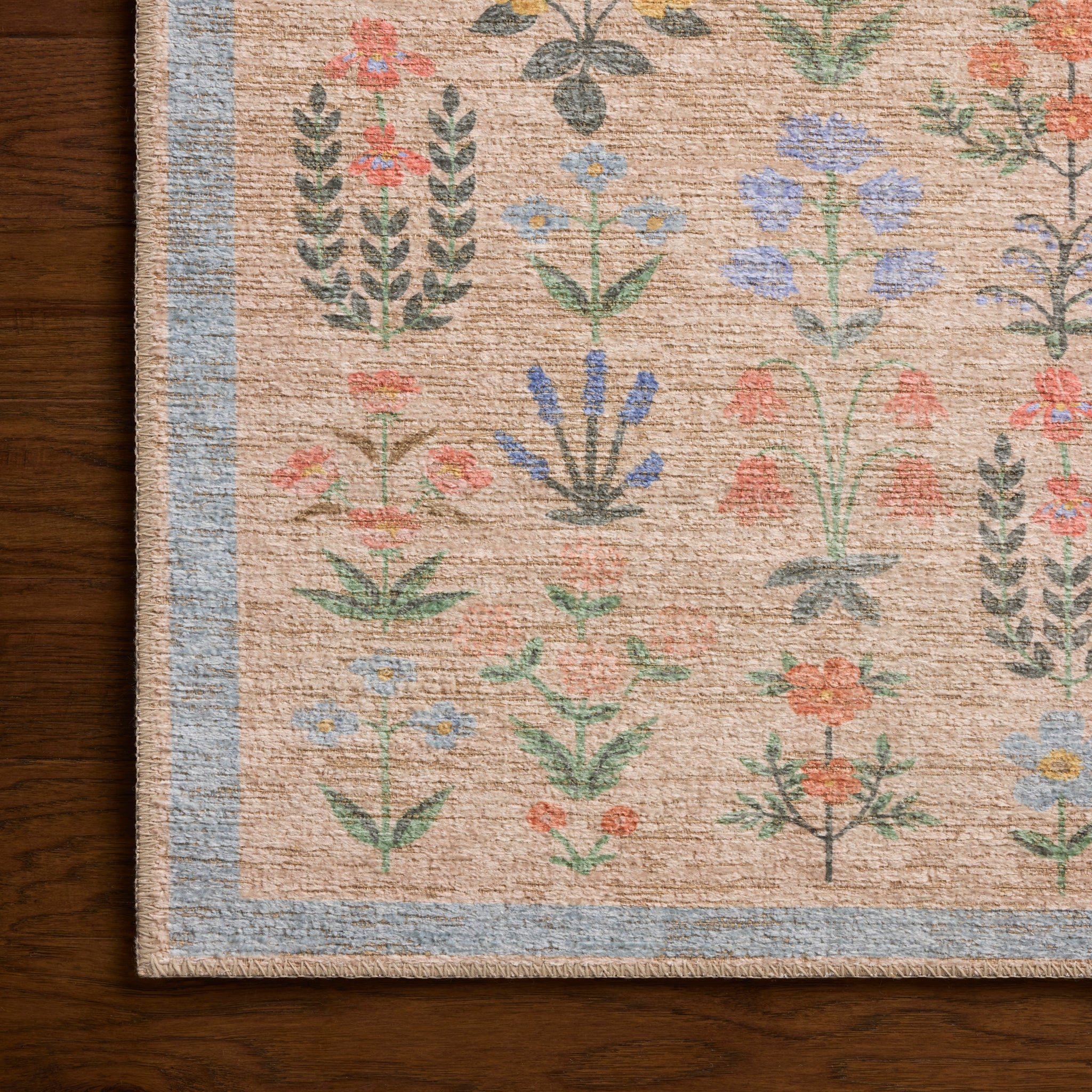 Rifle Paper Co. x Loloi Edinburgh Rug in Cream-Multi-4