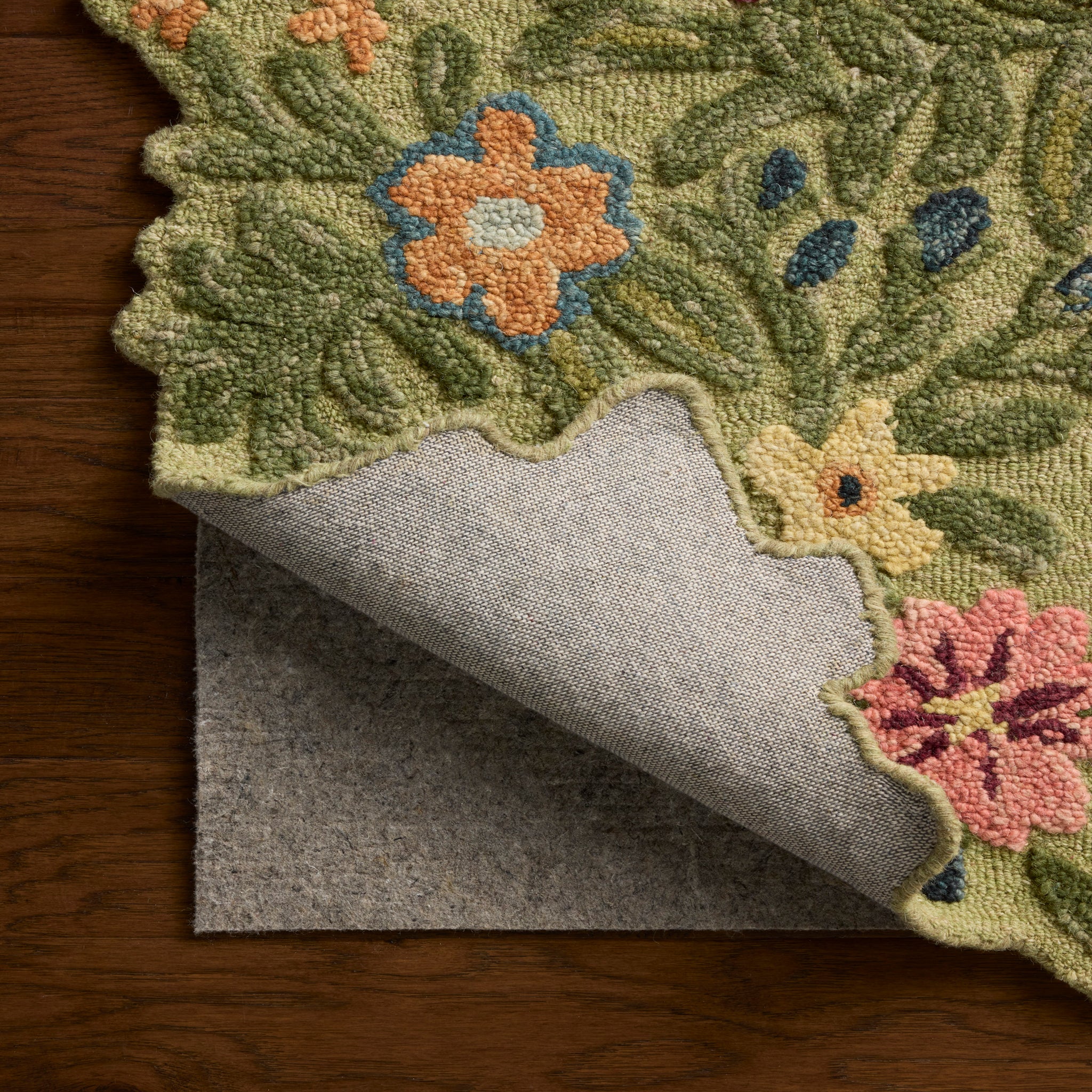 Rifle Paper Co. x Loloi Edith Rug in Green-Multi-6