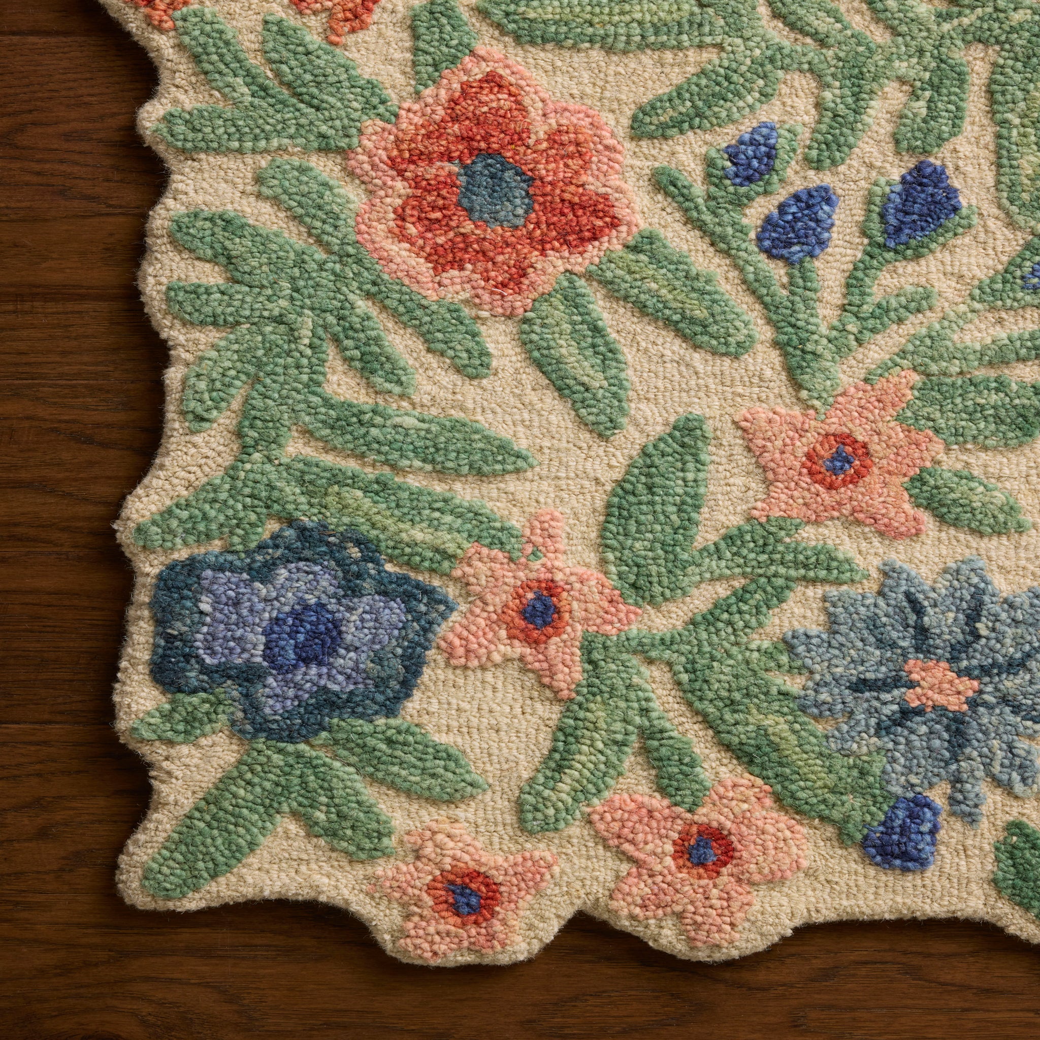 Rifle Paper Co. x Loloi Edith Rug in Ivory-Multi-4