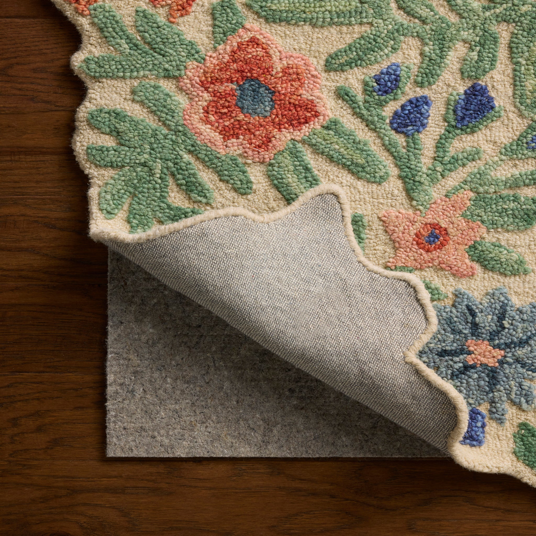 Rifle Paper Co. x Loloi Edith Rug in Ivory-Multi-5
