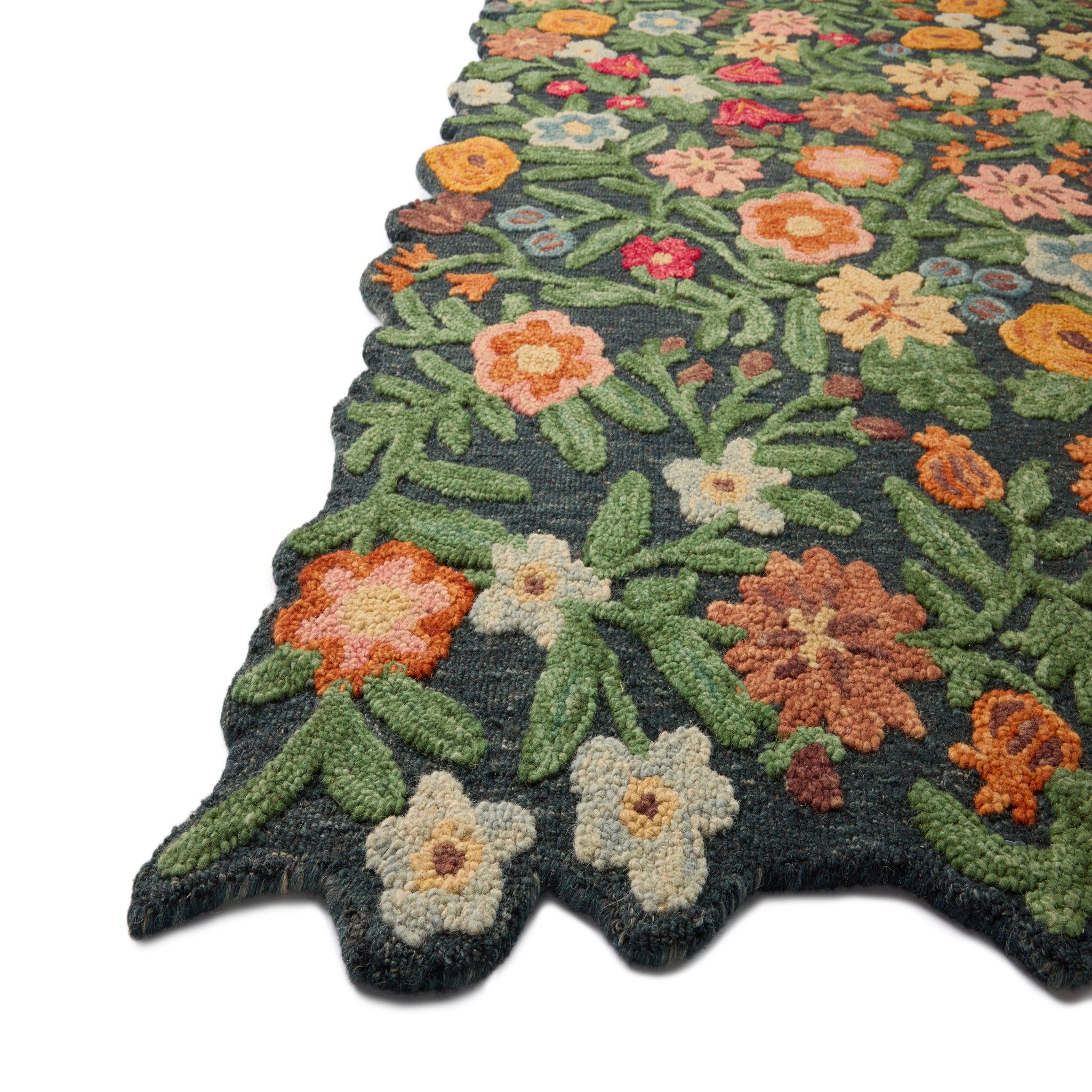 Rifle Paper Co. x Loloi Edith Rug in Navy-Multi-2