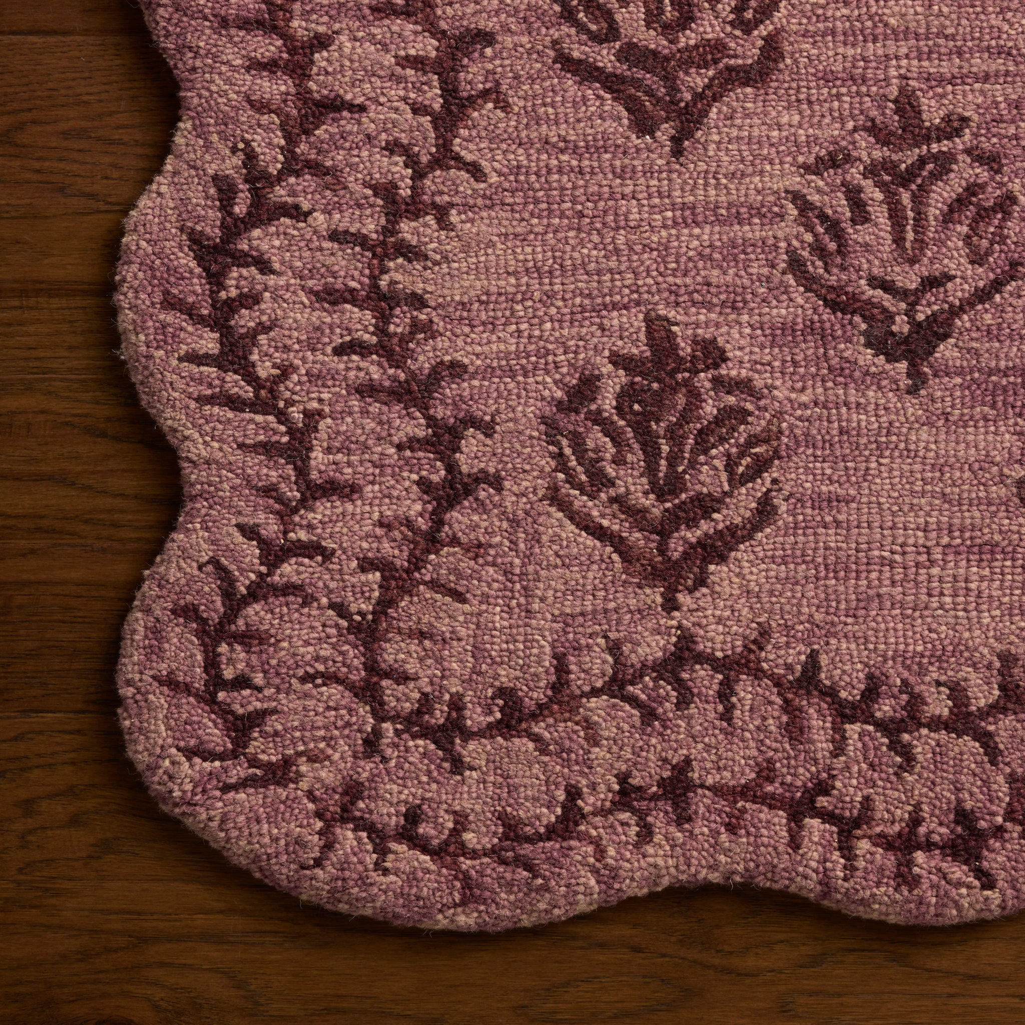 Rifle Paper Co. x Loloi Lisette Rug in Plum-Dark Plum-5