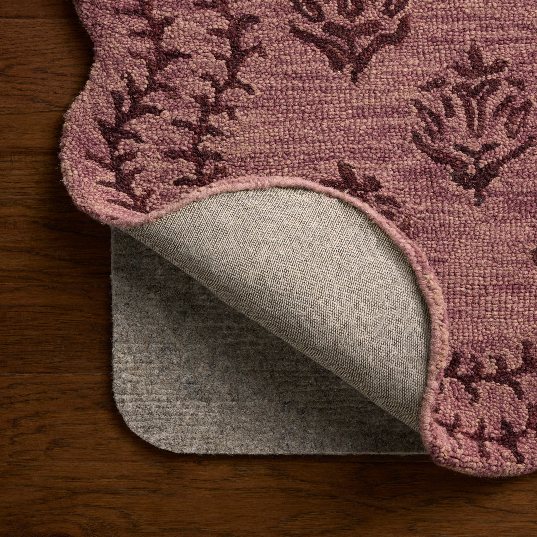 Rifle Paper Co. x Loloi Lisette Rug in Plum-Dark Plum-6