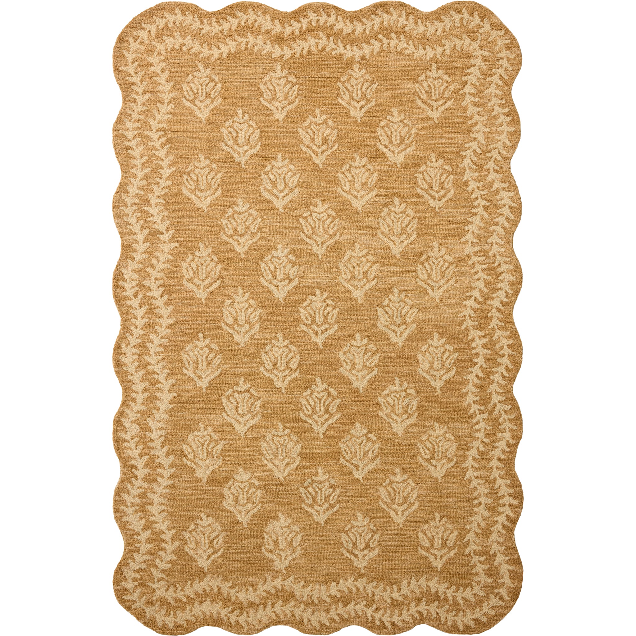 Rifle Paper Co. x Loloi Lisette Rug in Wheat-Ivory-1