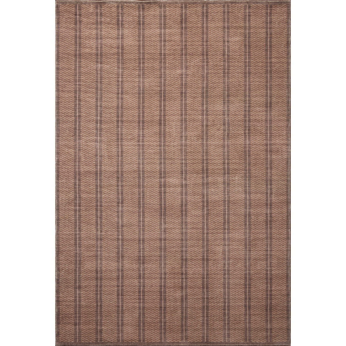 Chris Loves Julia x Loloi Bobby Rug in Camel-Plum-1