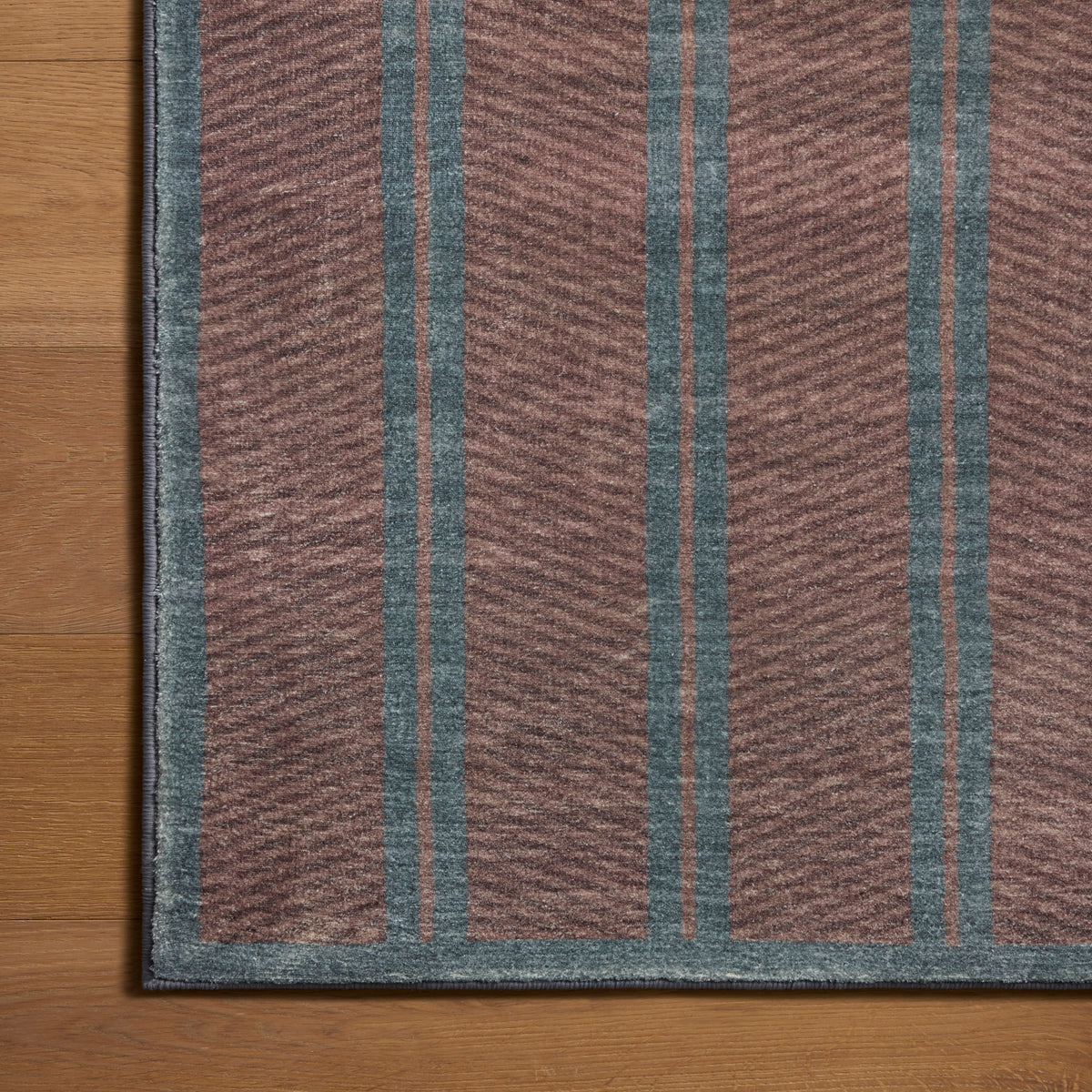 Chris Loves Julia x Loloi Bobby Rug in Merlot-Denim-6
