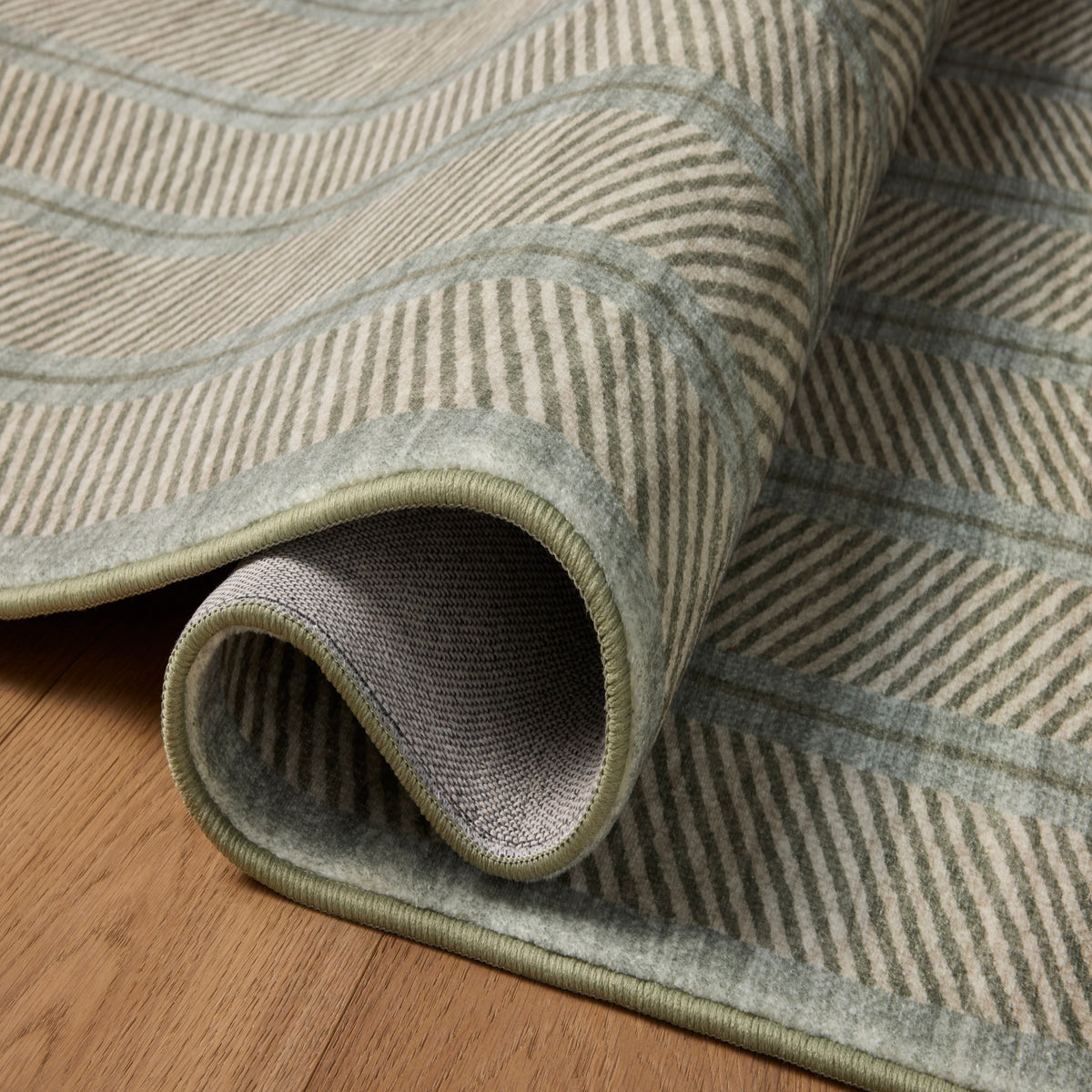 Chris Loves Julia x Loloi Bobby Rug in Sage-Spa-4