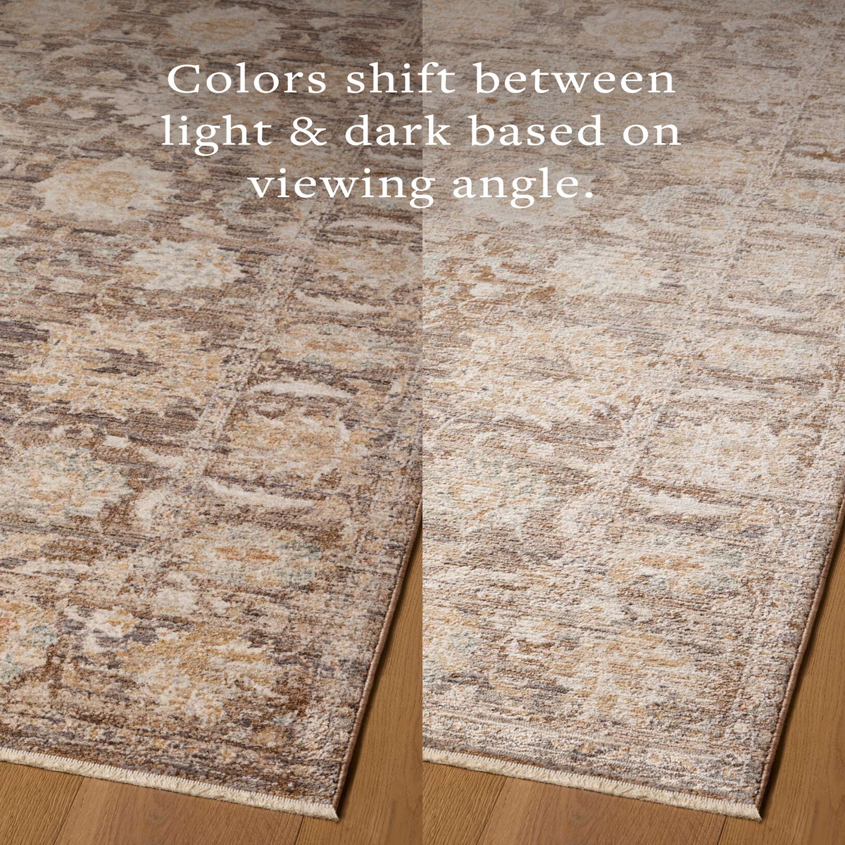 Chris Loves Julia x Loloi Doris Rug in Granite-Clay-7