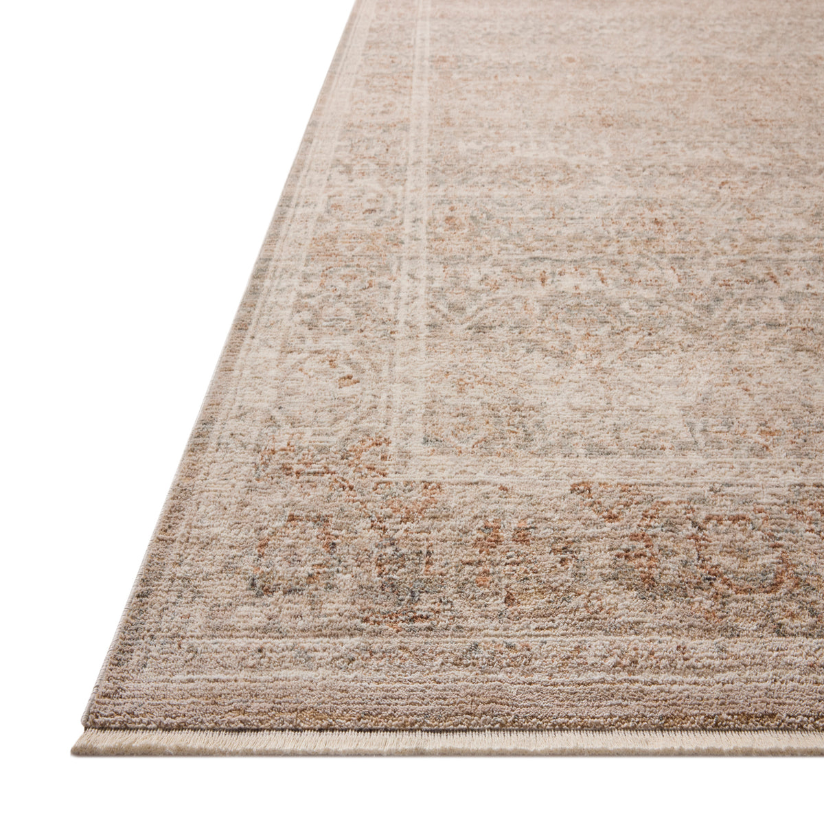 Chris Loves Julia x Loloi Doris Rug in Mist-Clay-3