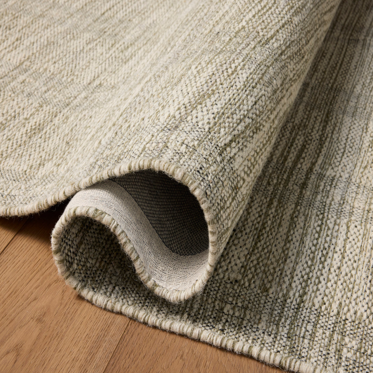 Chris Loves Julia x Loloi Eugene Rug in Herb-Ivory-4