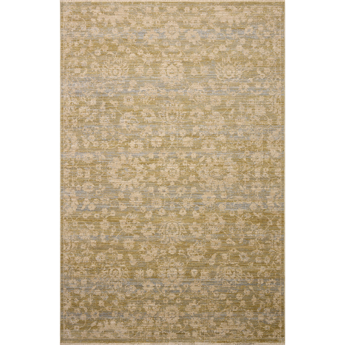 Chris Loves Julia x Loloi Miriam Rug in Moss-Sky-1