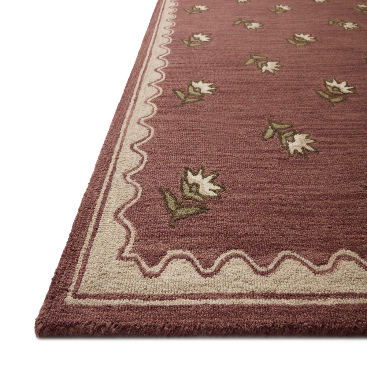Chris Loves Julia x Loloi Norah Rug in Berry-Natural-4