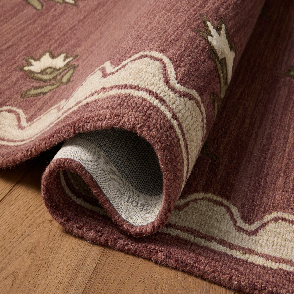 Chris Loves Julia x Loloi Norah Rug in Berry-Natural-5