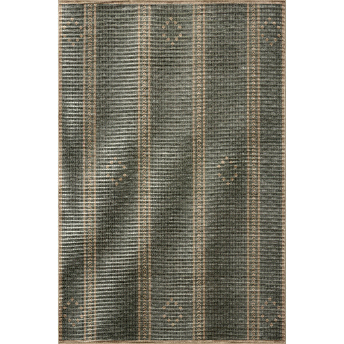 Amber Lewis x Loloi Archibald Rug in Lagoon/Natural-1
