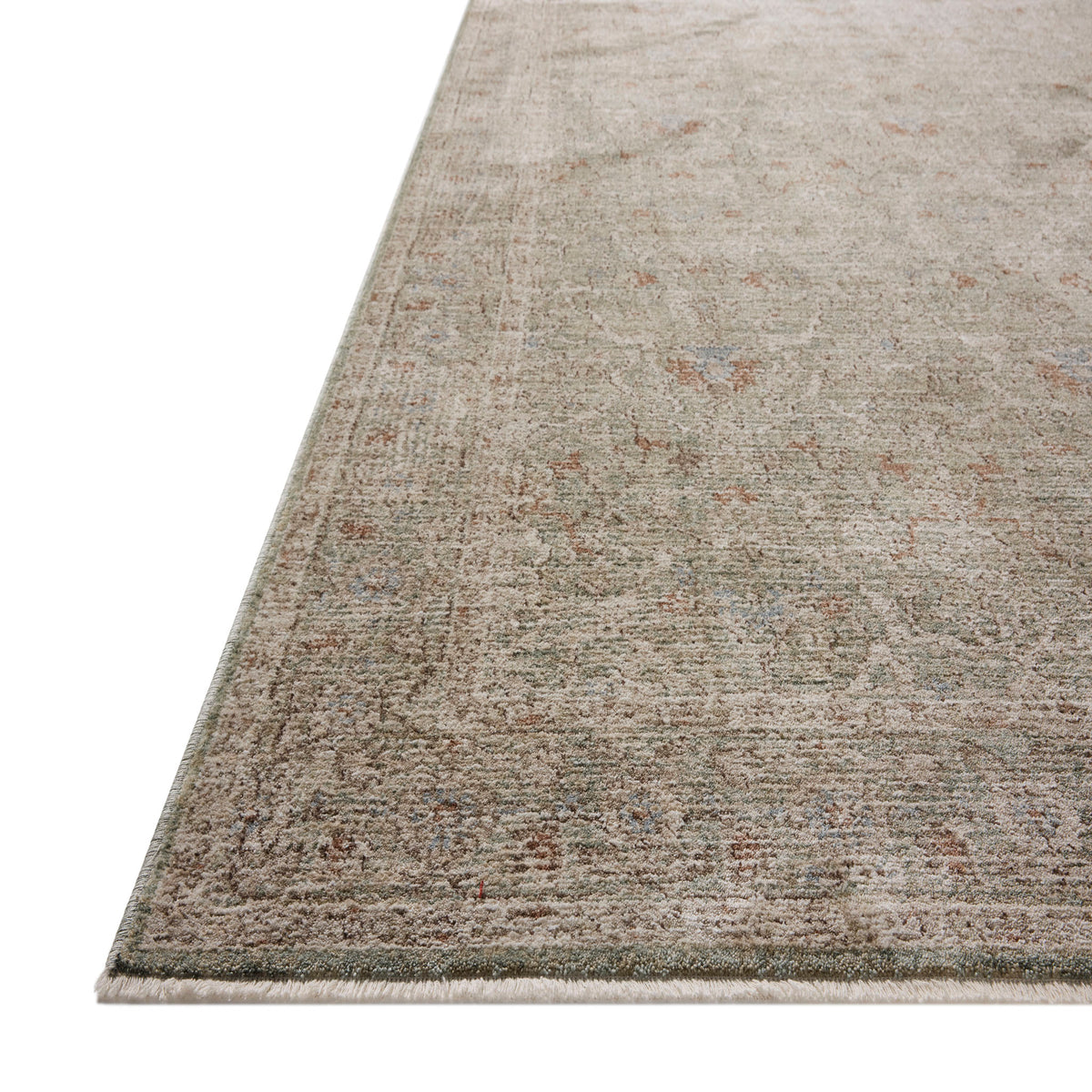 Amber Lewis x Loloi Ethel Rug in Spa/Rust-2