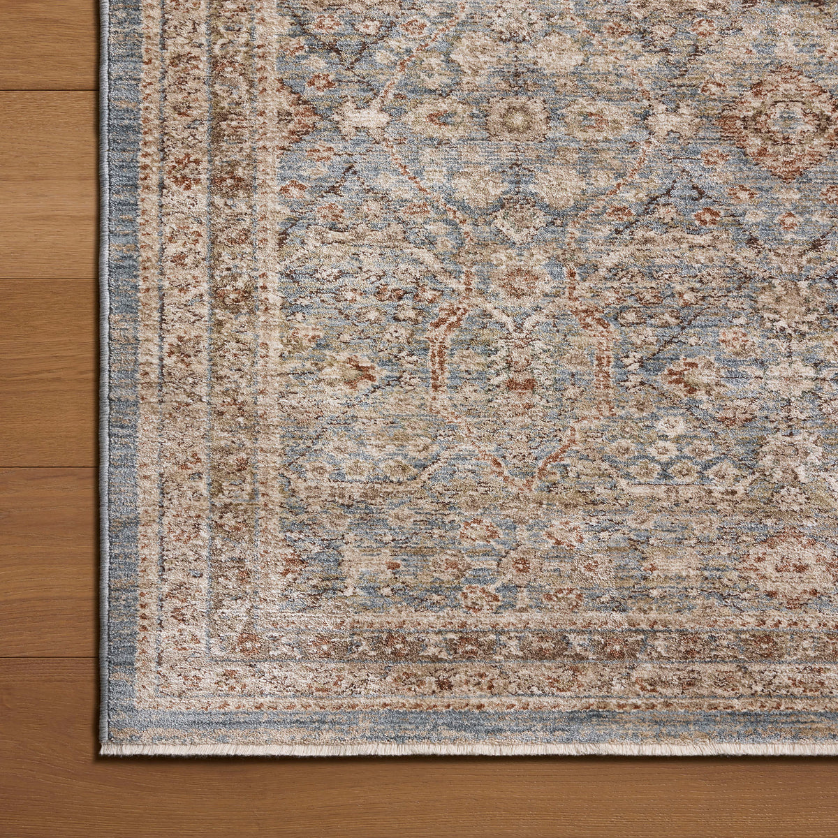 Amber Lewis x Loloi Ethel Rug in Sky/Brick-4