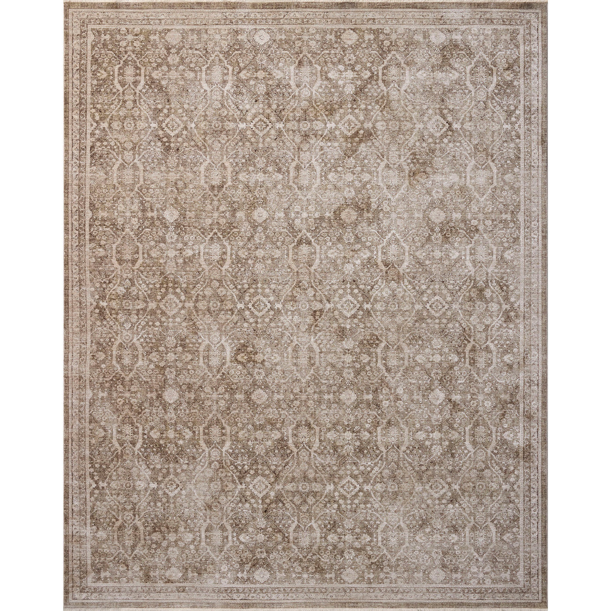 Amber Lewis x Loloi Ethel Rug in Olive/Natural-1