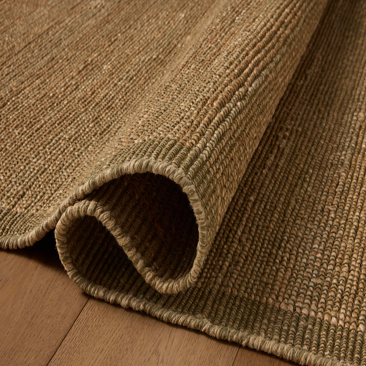Amber Lewis x Loloi Gertrude Rug in Natural/Green-3
